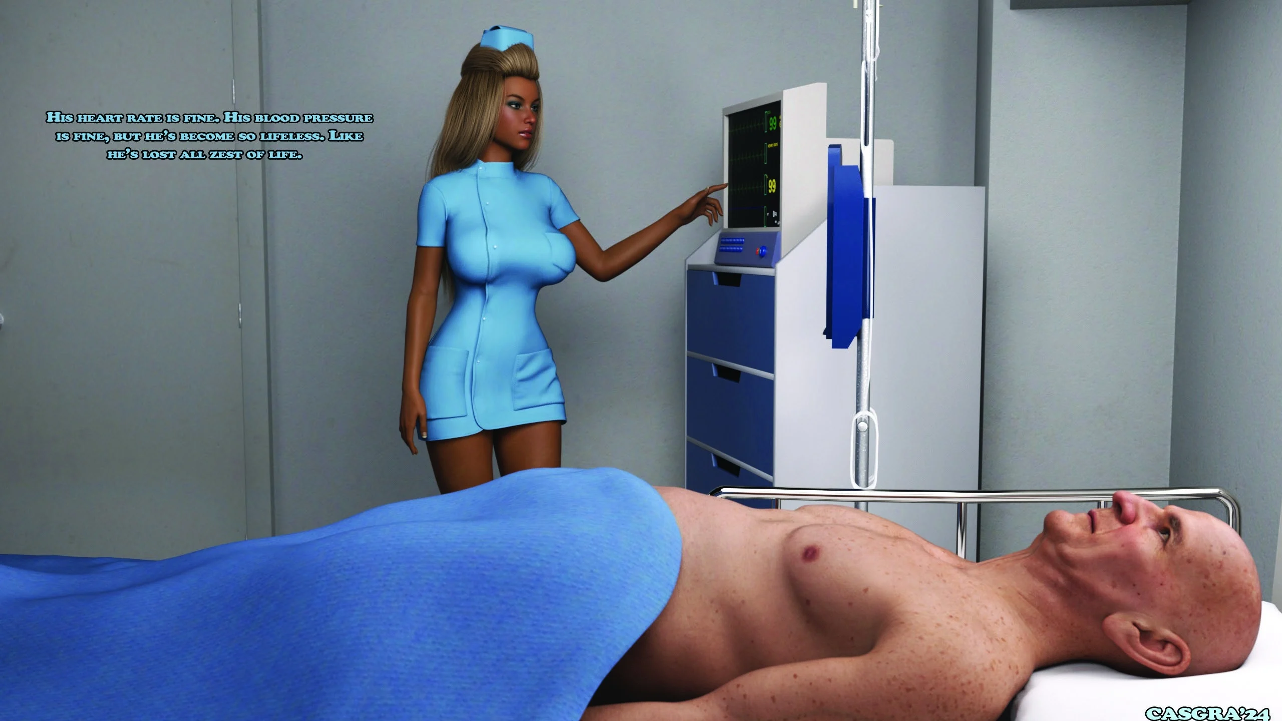 Night Shift Nurse [Casgra] Chapter 1 - Page 4