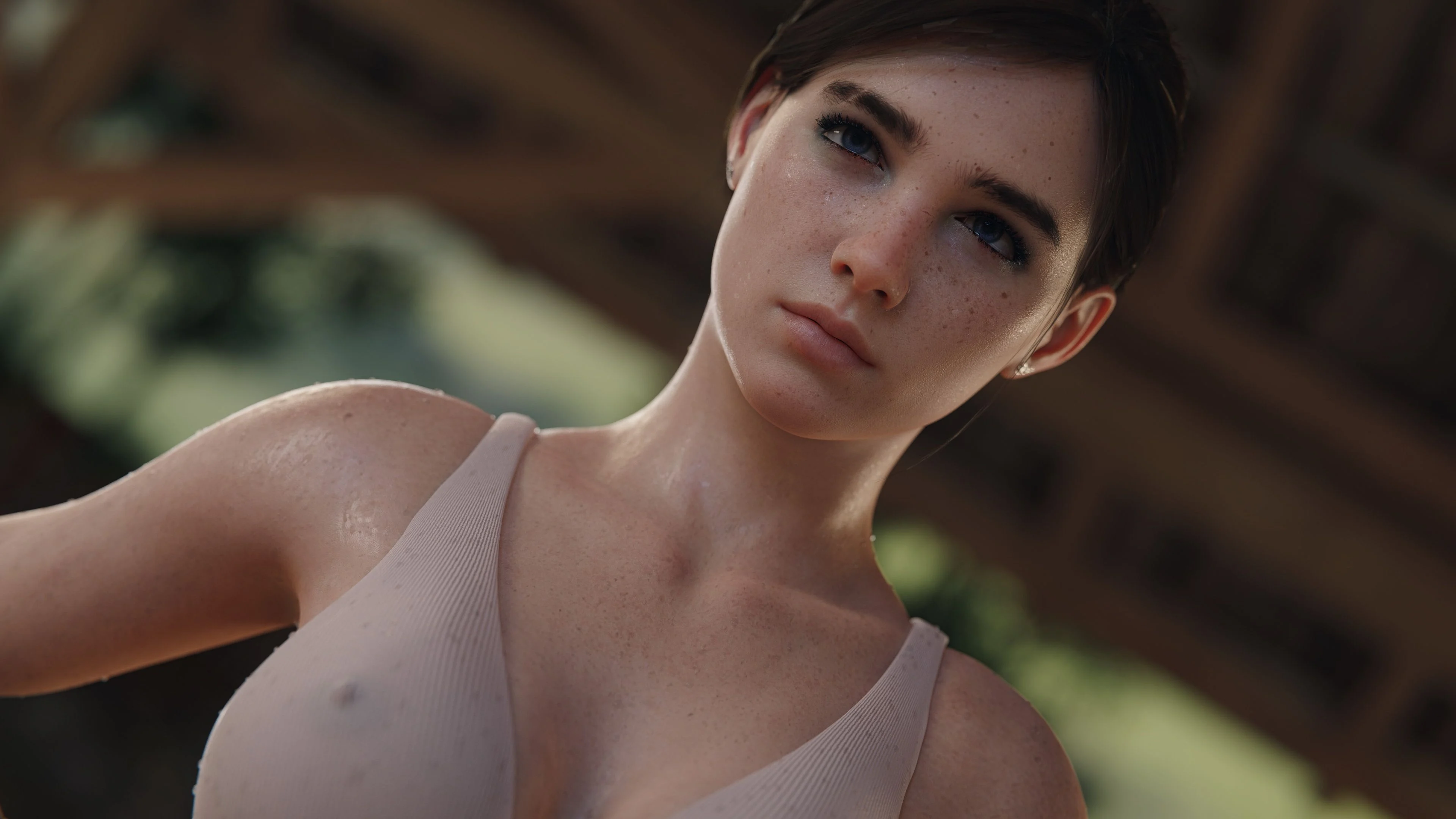 Ellie Spa Day (The Last Of Us) [Forged3DX] Shemale - Chapter 1 - Page 5