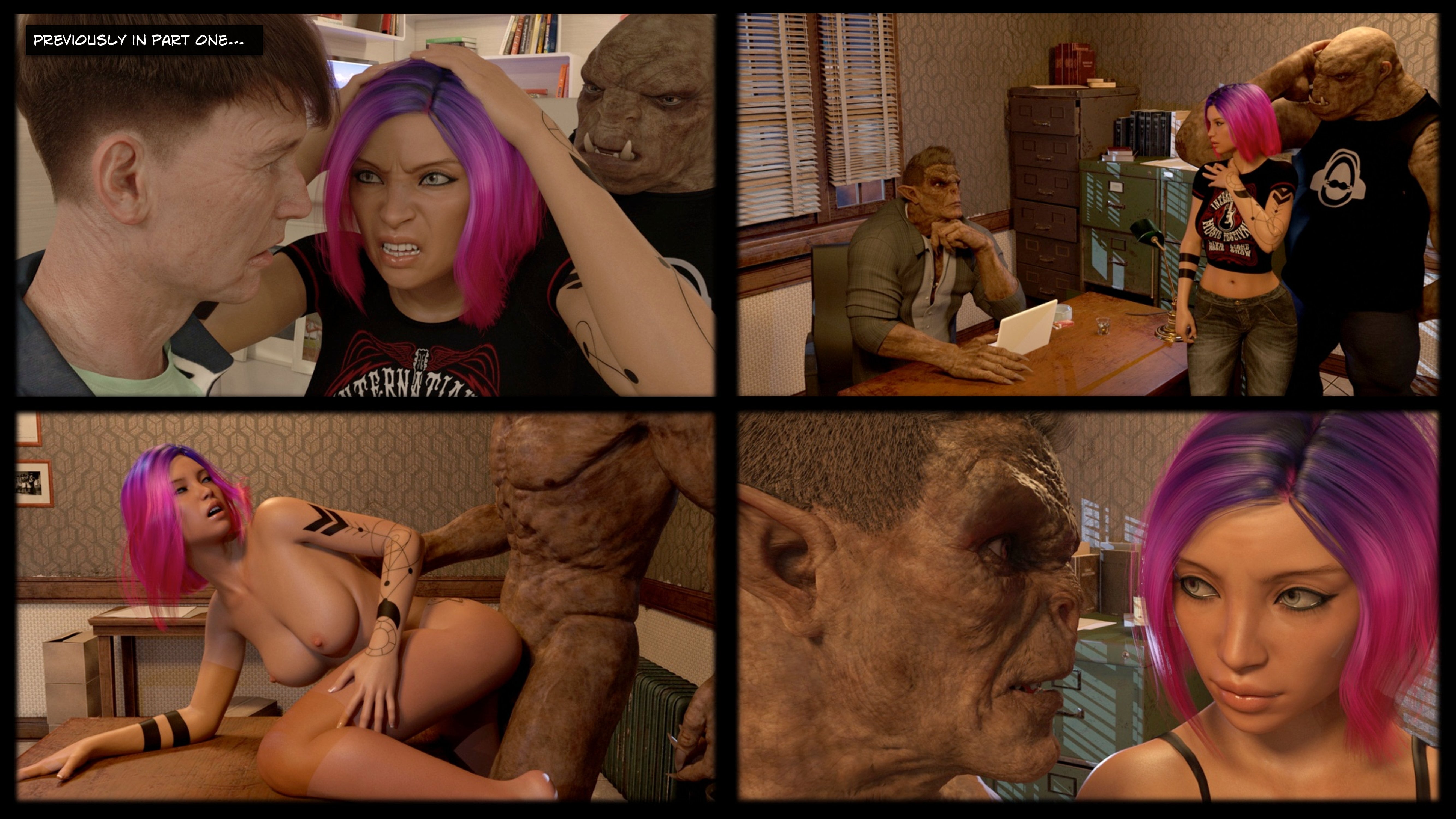 Whore House [Sexy3DComics | Gonzo] Chapter 4 - Page 3