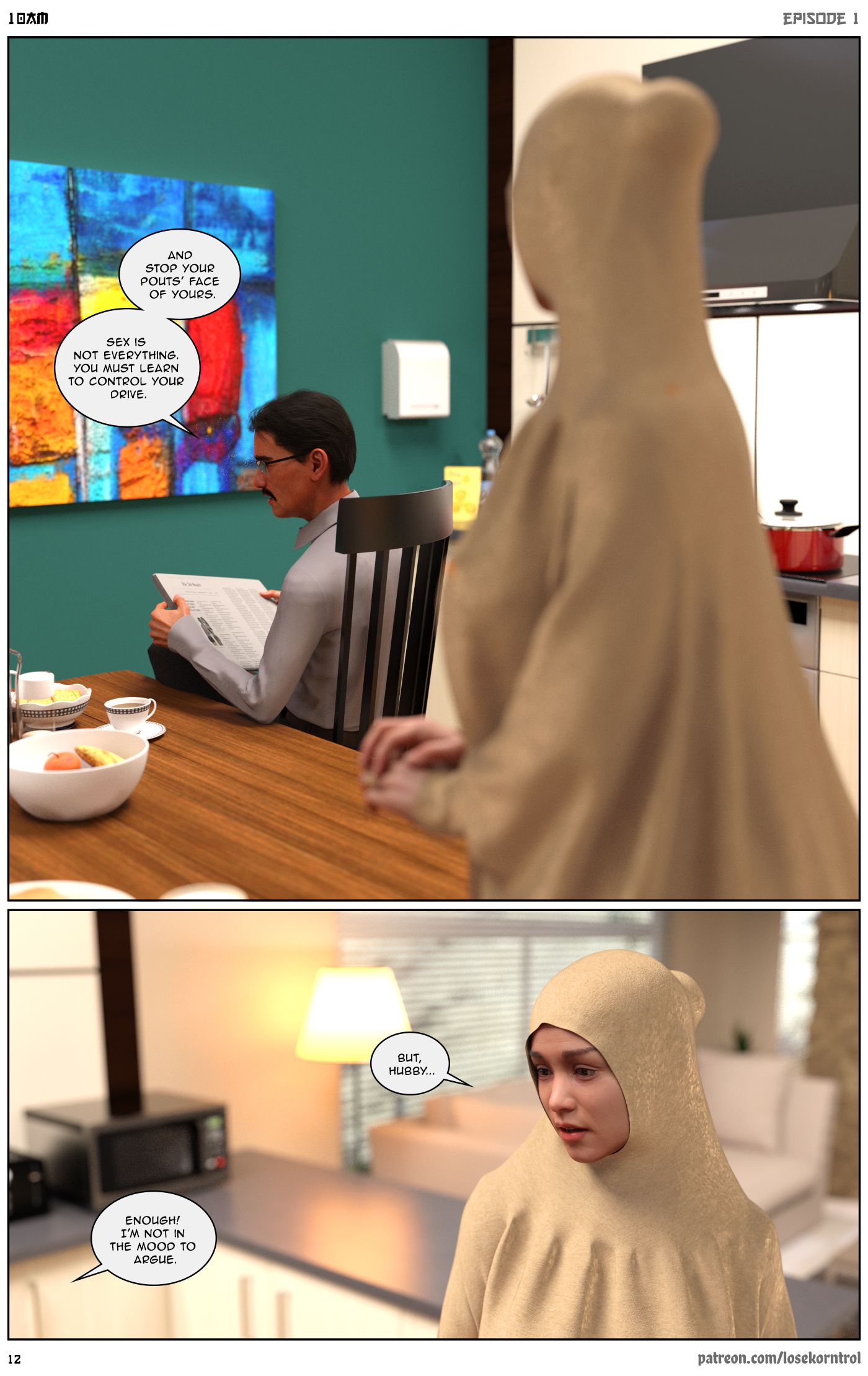 10 AM [LoseKorntrol, Hijab 3DX] Chapter 1 - Page 13