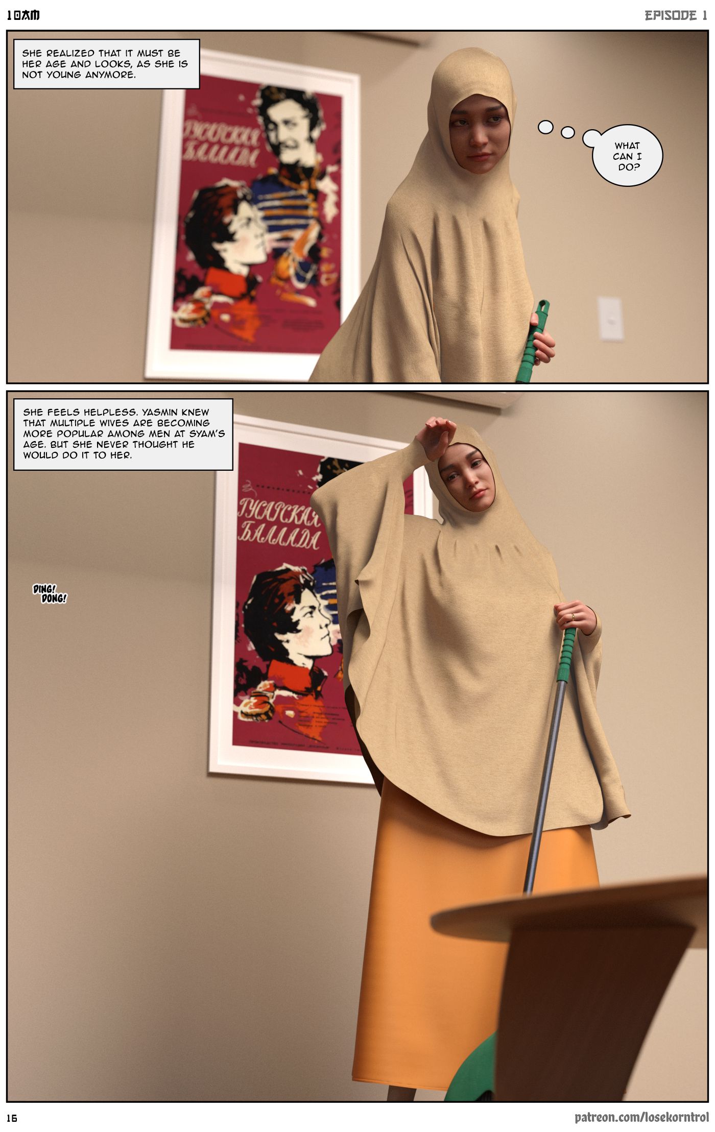 10 AM [LoseKorntrol, Hijab 3DX] Chapter 1 - Page 17