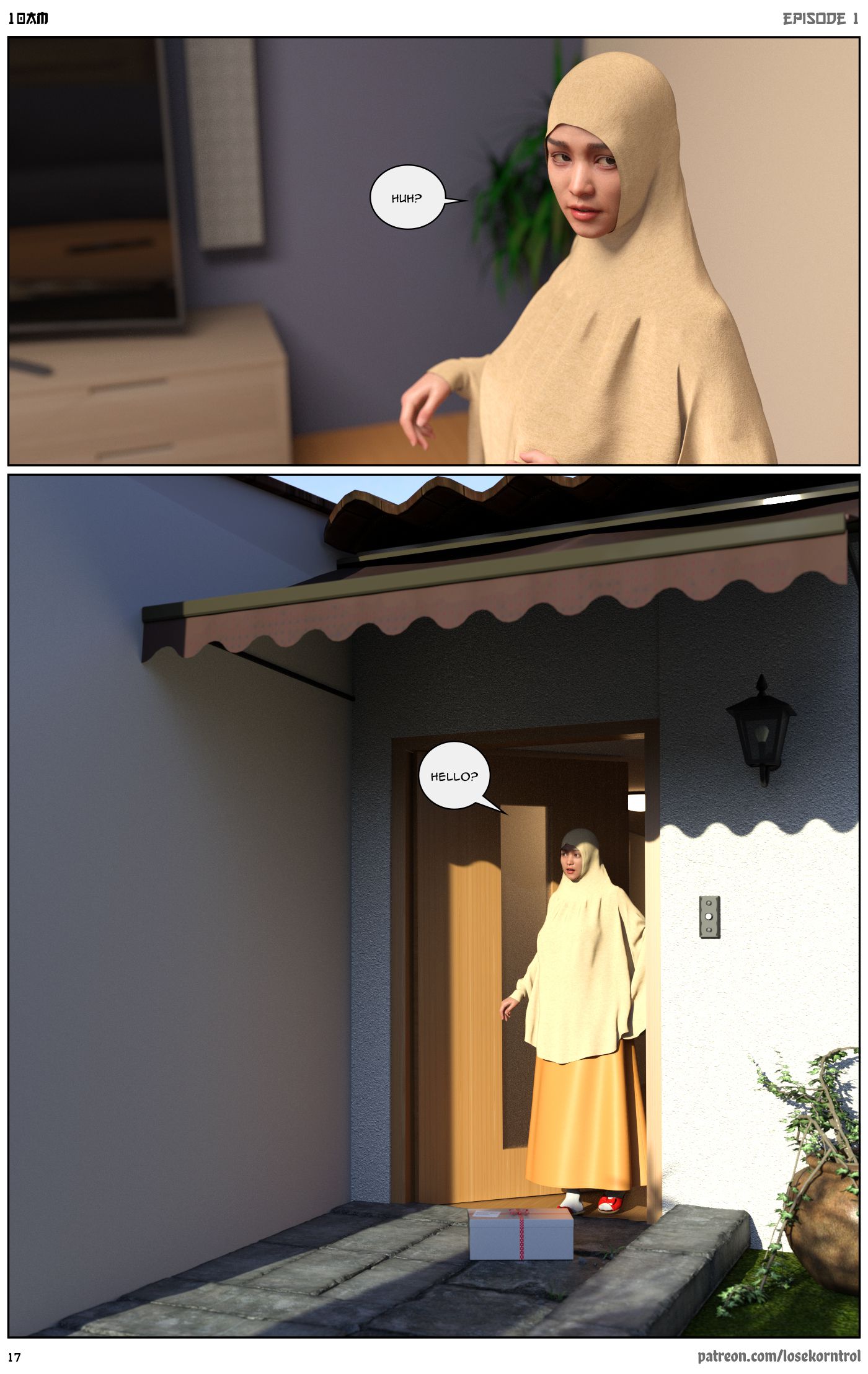 10 AM [LoseKorntrol, Hijab 3DX] Chapter 1 - Page 18