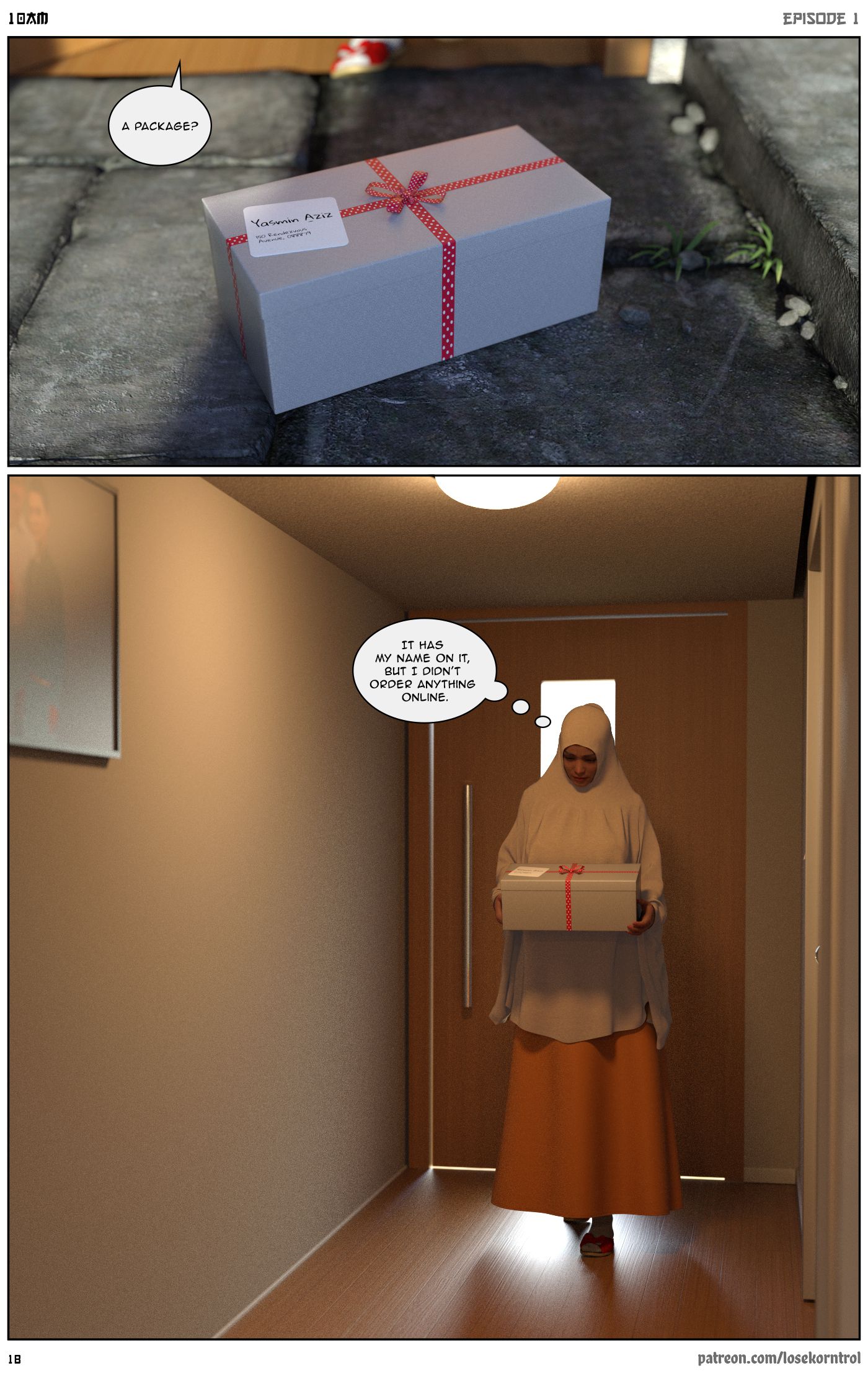 10 AM [LoseKorntrol, Hijab 3DX] Chapter 1 - Page 19