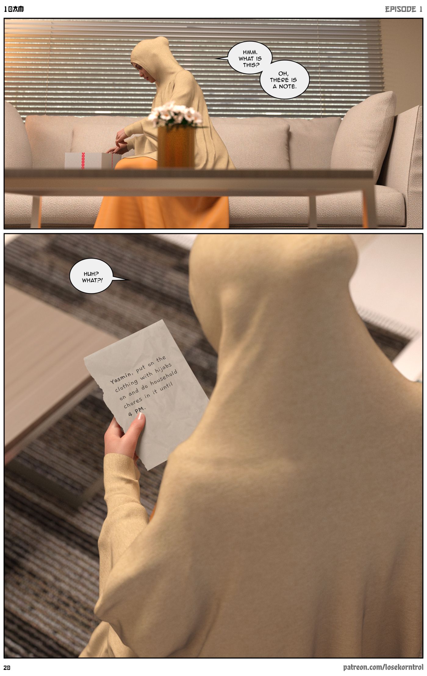 10 AM [LoseKorntrol, Hijab 3DX] Chapter 1 - Page 21
