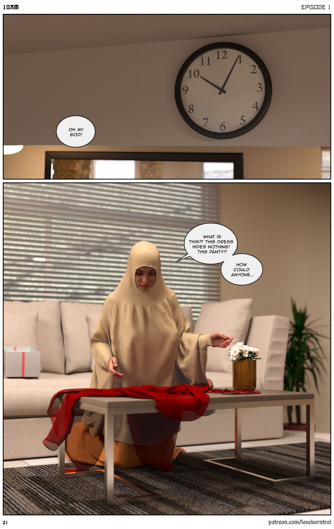 10 AM [LoseKorntrol, Hijab 3DX] Chapter 1 - Page 22