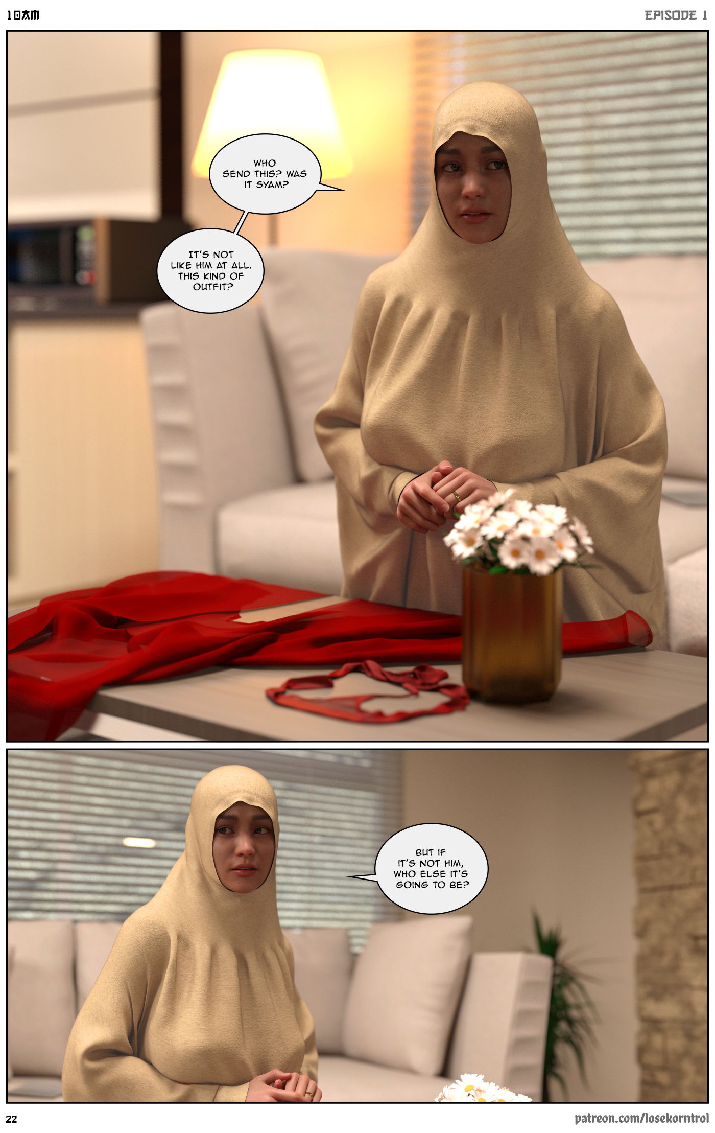 10 AM [LoseKorntrol, Hijab 3DX] Chapter 1 - Page 23