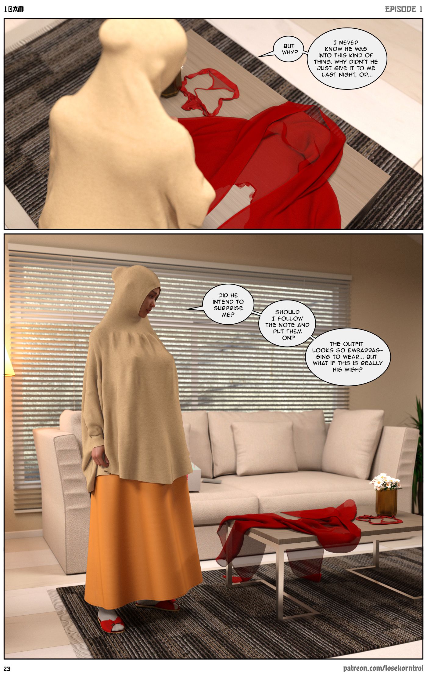 10 AM [LoseKorntrol, Hijab 3DX] Chapter 1 - Page 24