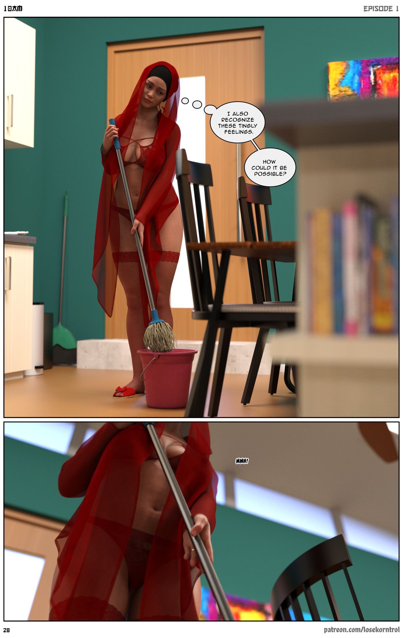 10 AM [LoseKorntrol, Hijab 3DX] Chapter 1 - Page 29