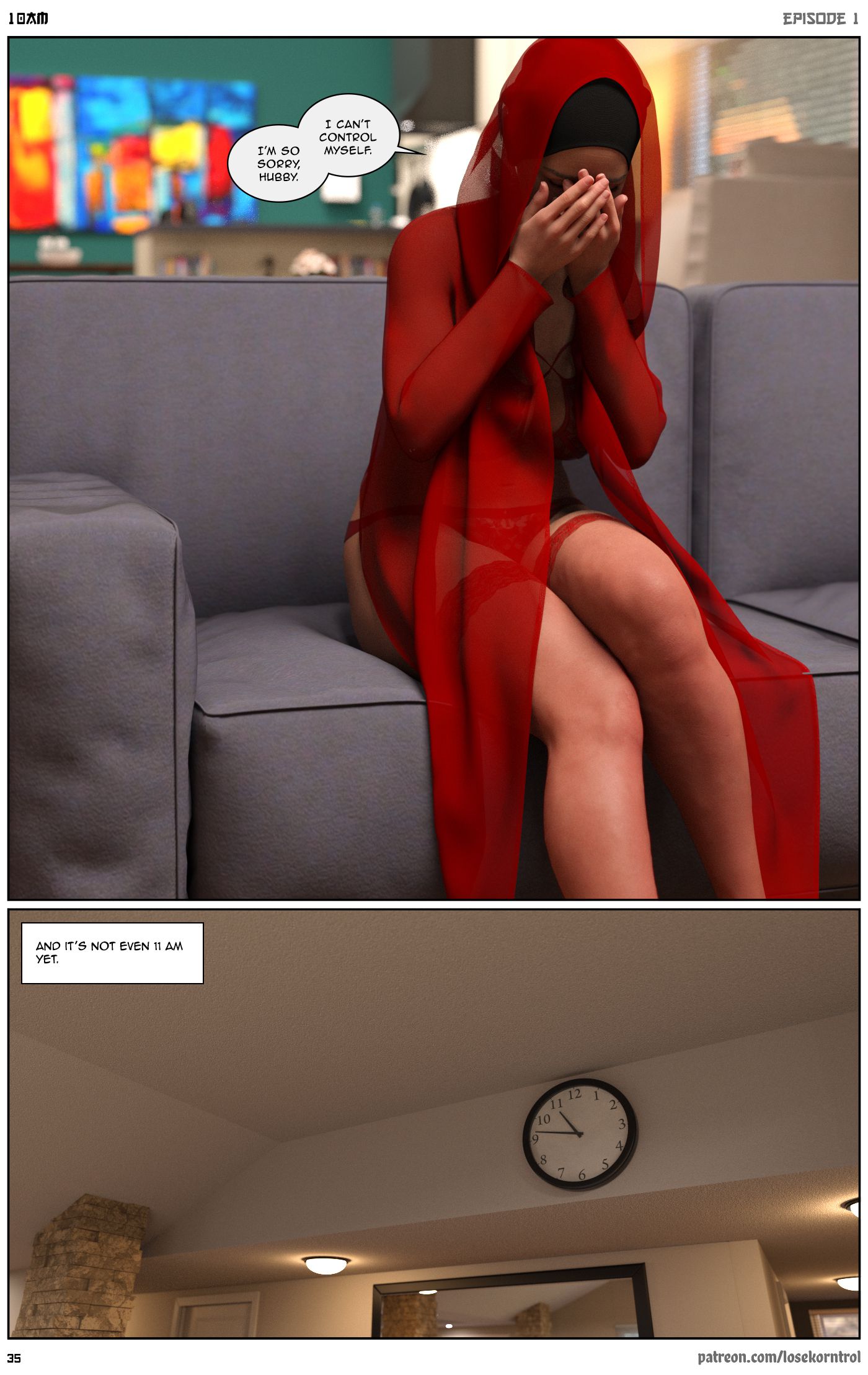 10 AM [LoseKorntrol, Hijab 3DX] Chapter 1 - Page 36