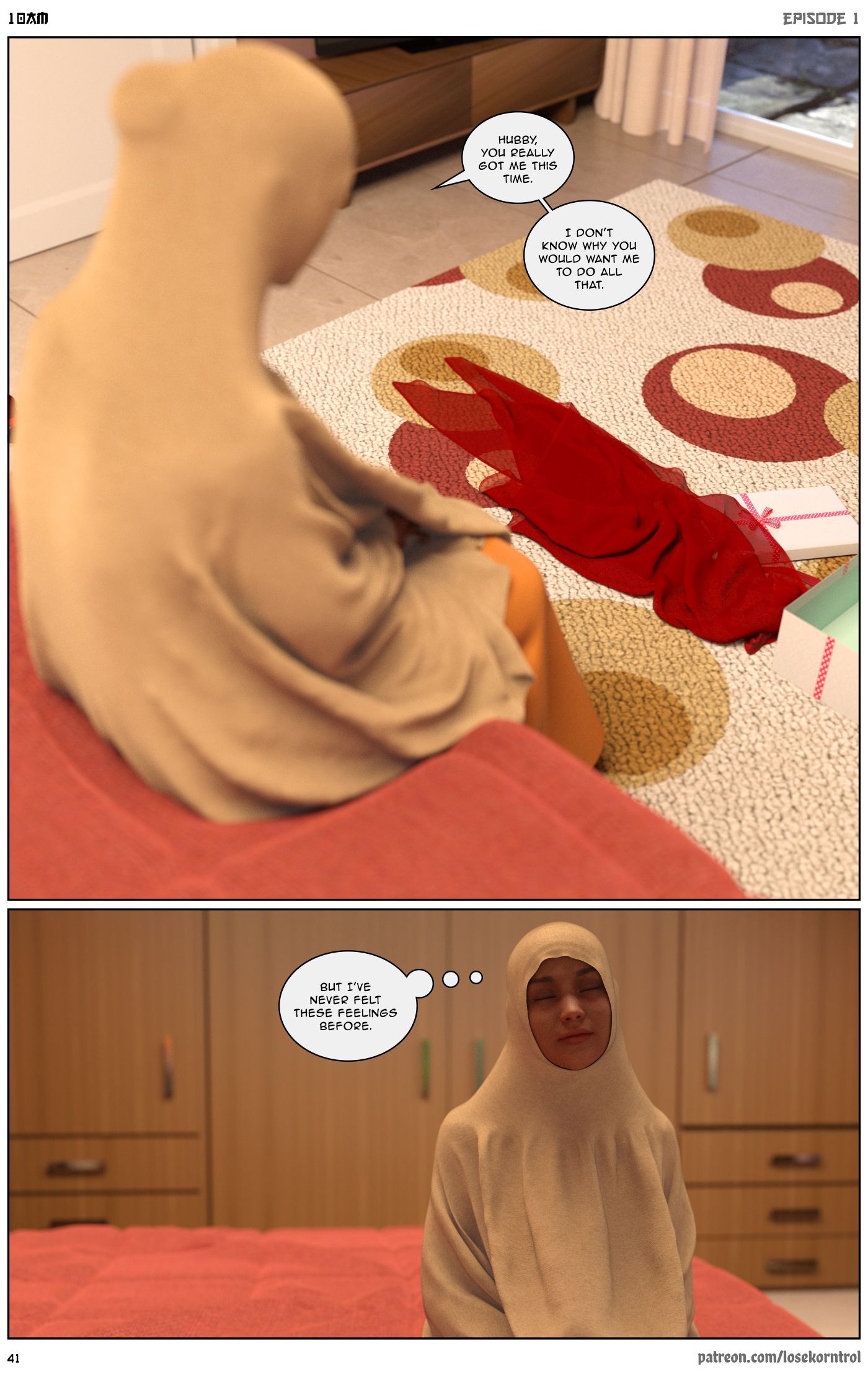 10 AM [LoseKorntrol, Hijab 3DX] Chapter 1 - Page 42