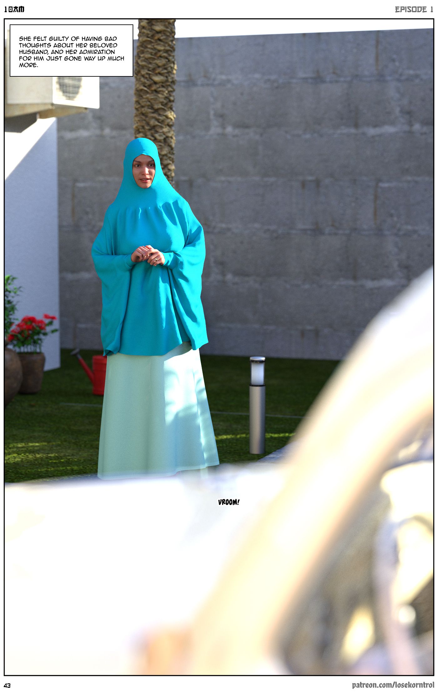 10 AM [LoseKorntrol, Hijab 3DX] Chapter 1 - Page 44