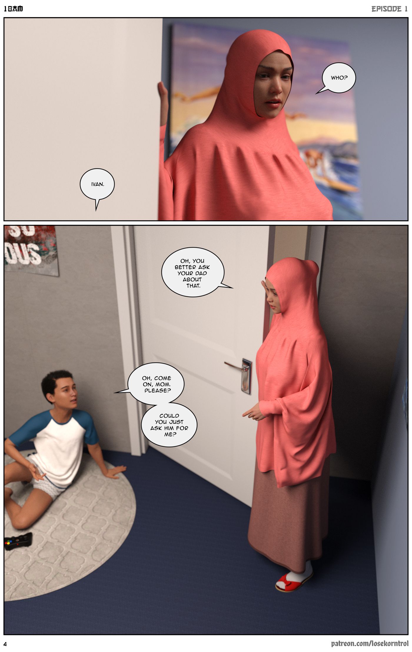 10 AM [LoseKorntrol, Hijab 3DX] Chapter 1 - Page 5