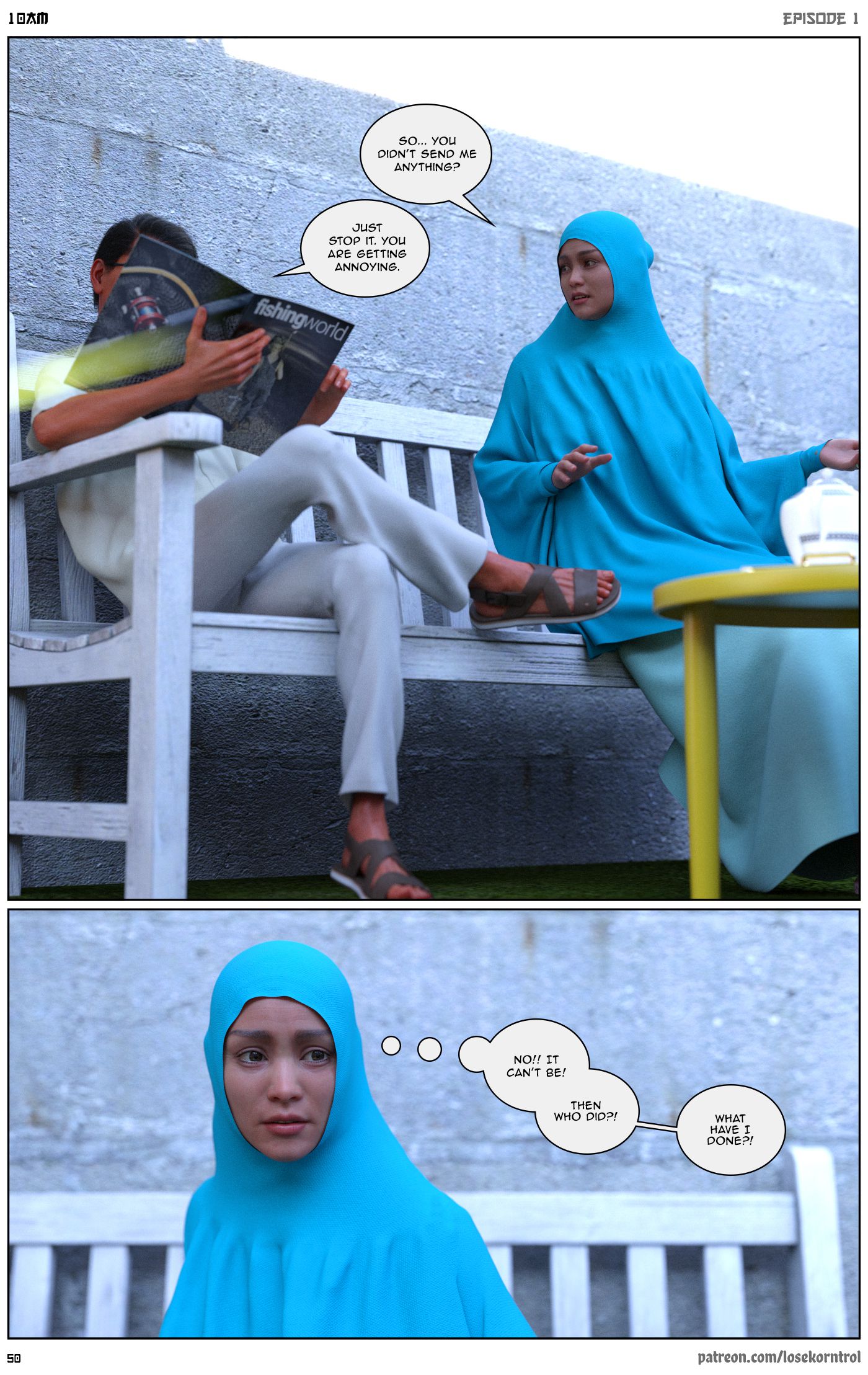 10 AM [LoseKorntrol, Hijab 3DX] Chapter 1 - Page 51