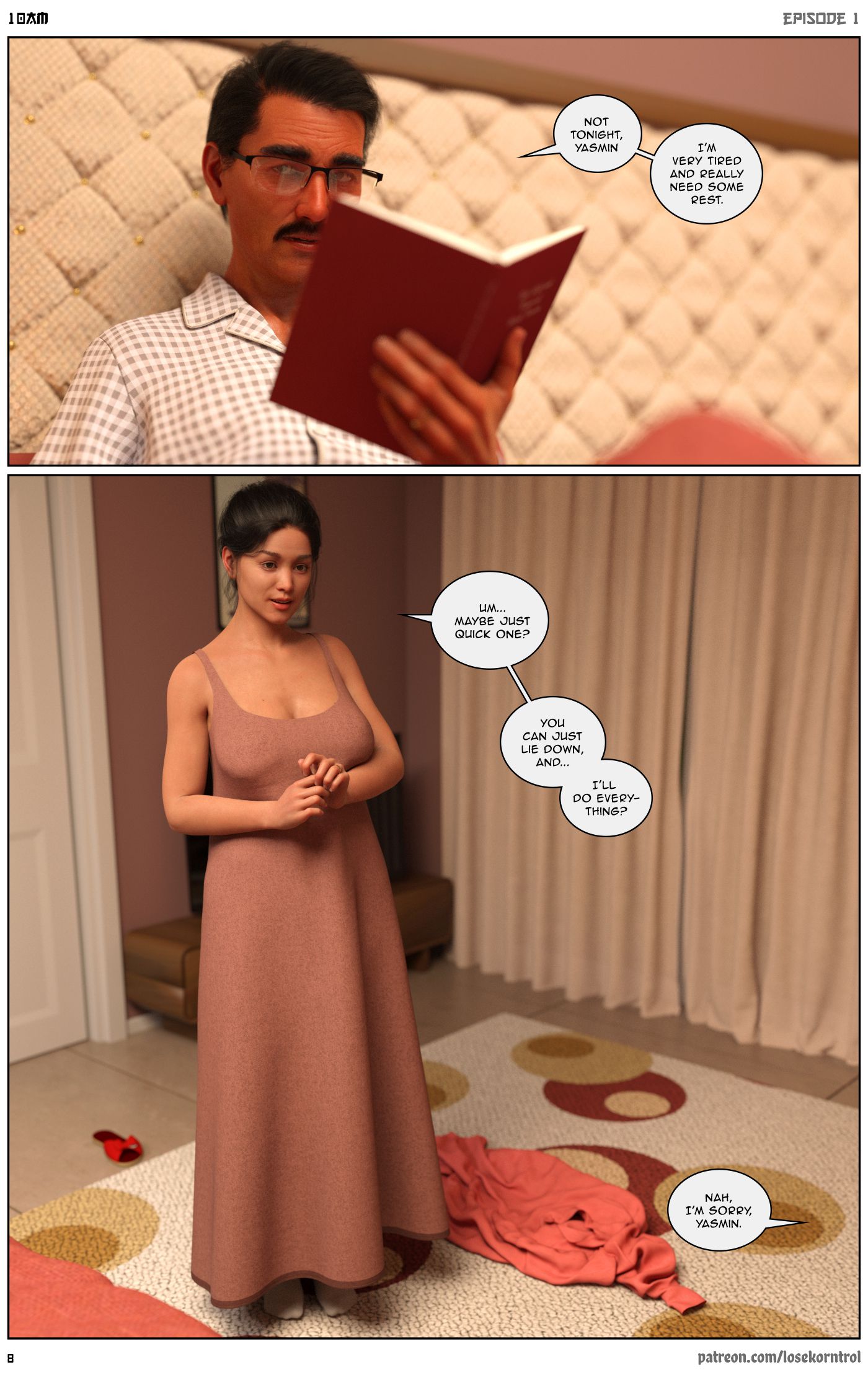 10 AM [LoseKorntrol, Hijab 3DX] Chapter 1 - Page 9