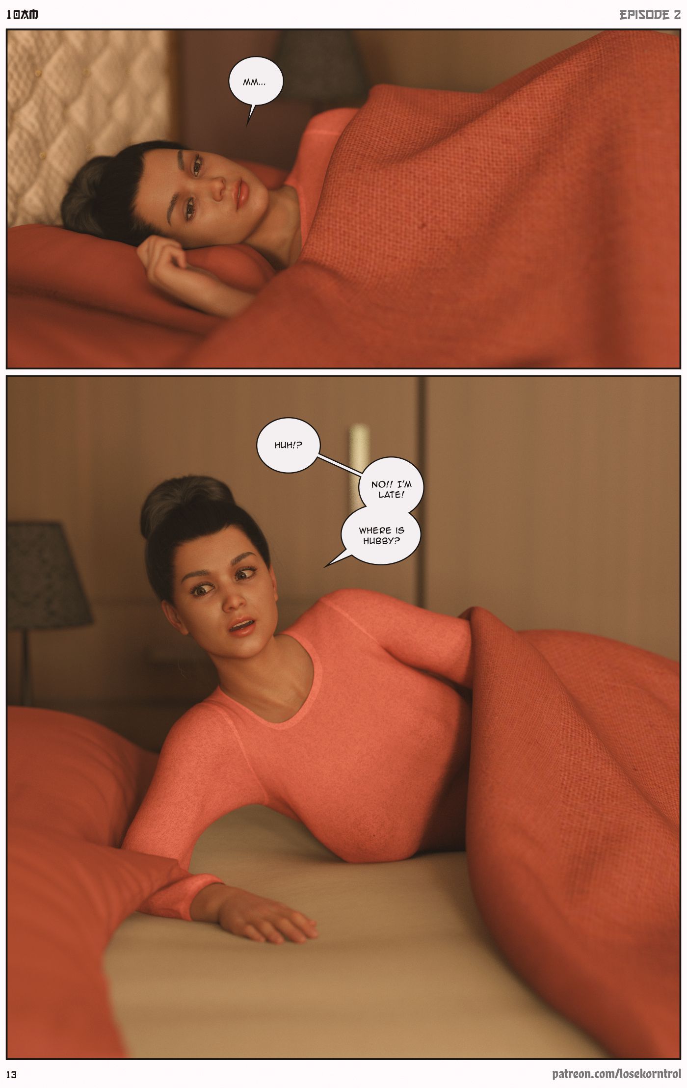10 AM [LoseKorntrol, Hijab 3DX] Chapter 2 - Page 13