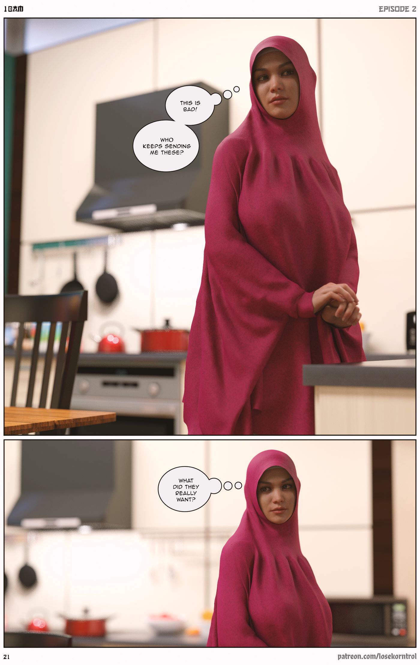10 AM [LoseKorntrol, Hijab 3DX] Chapter 2 - Page 21