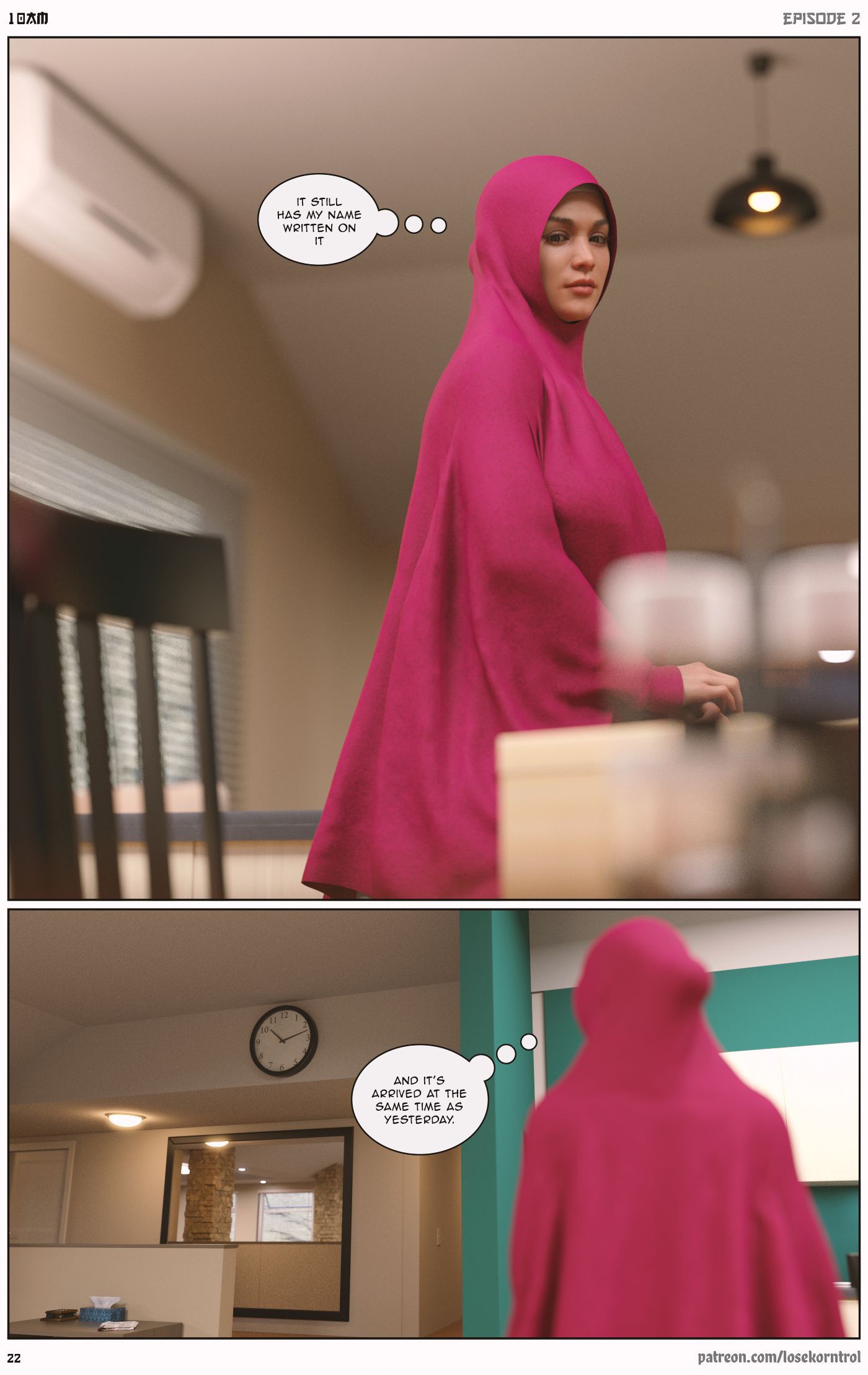 10 AM [LoseKorntrol, Hijab 3DX] Chapter 2 - Page 22