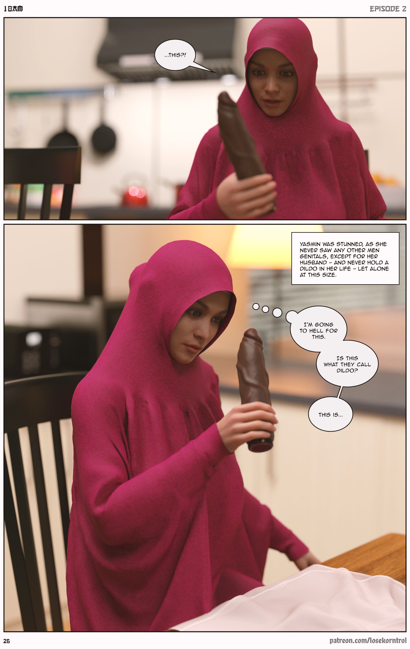 10 AM [LoseKorntrol, Hijab 3DX] Chapter 2 - Page 26