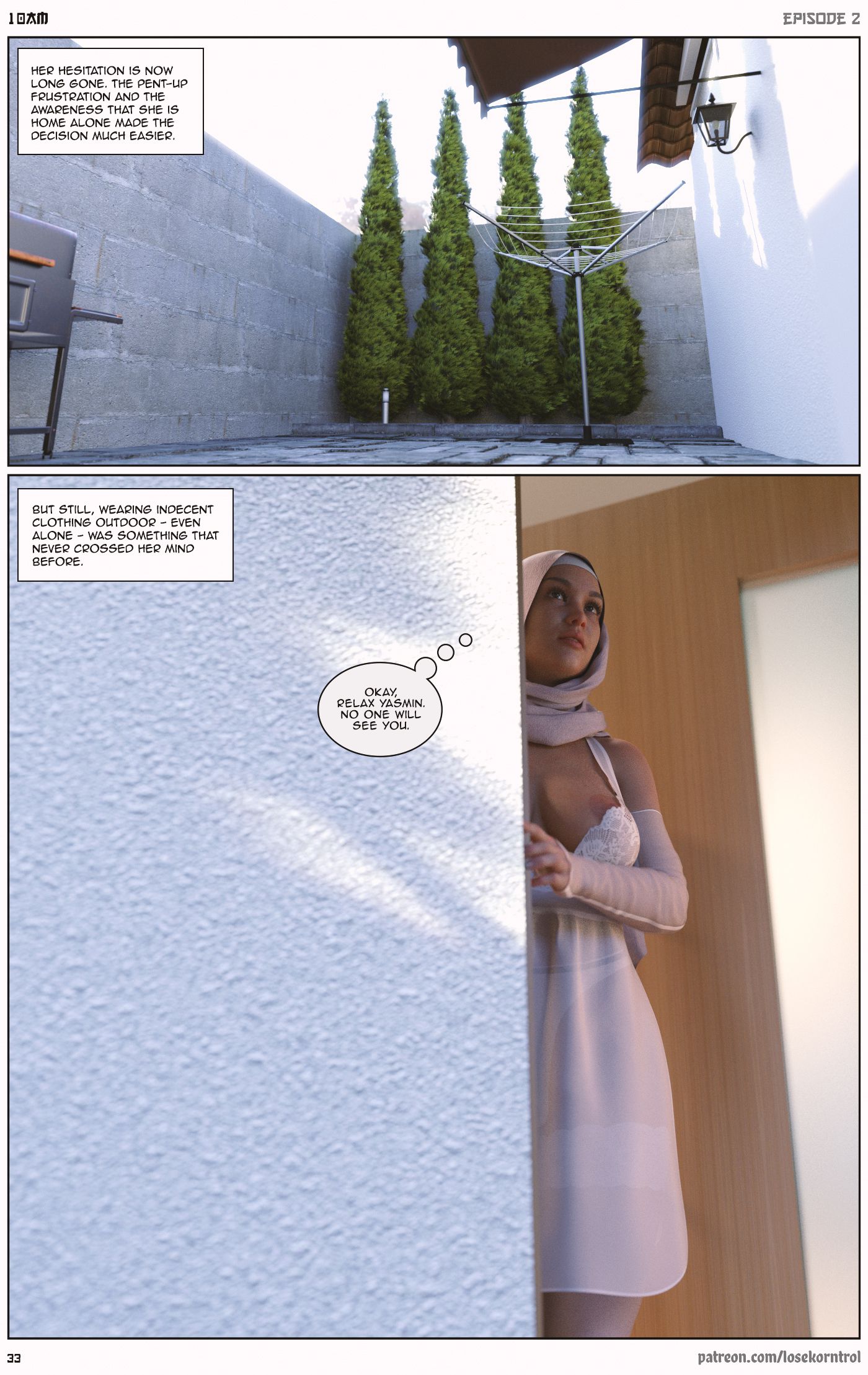 10 AM [LoseKorntrol, Hijab 3DX] Chapter 2 - Page 33