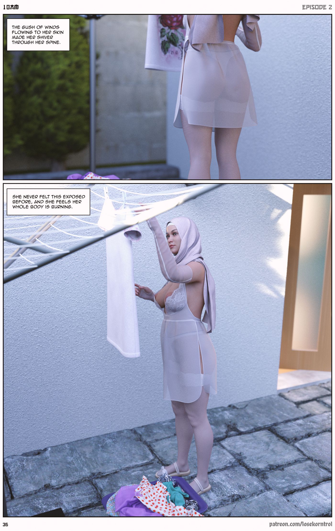 10 AM [LoseKorntrol, Hijab 3DX] Chapter 2 - Page 36