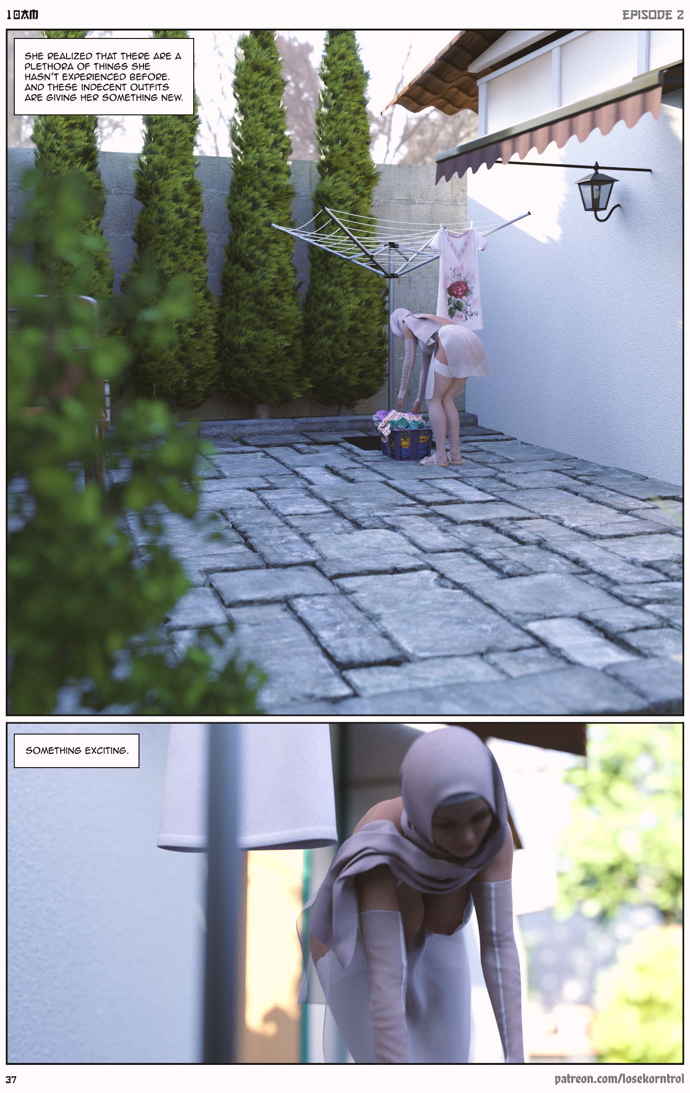 10 AM [LoseKorntrol, Hijab 3DX] Chapter 2 - Page 37