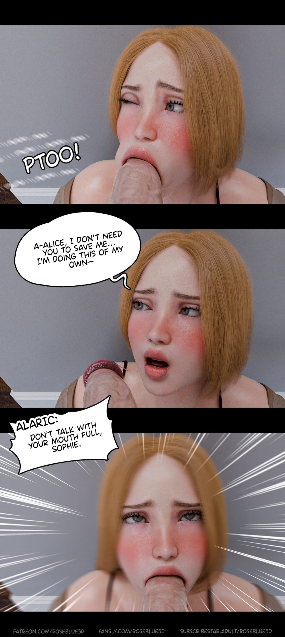 My Neighbor’s Widow [Rose Blue 3D] Chapter 45 - Page 11