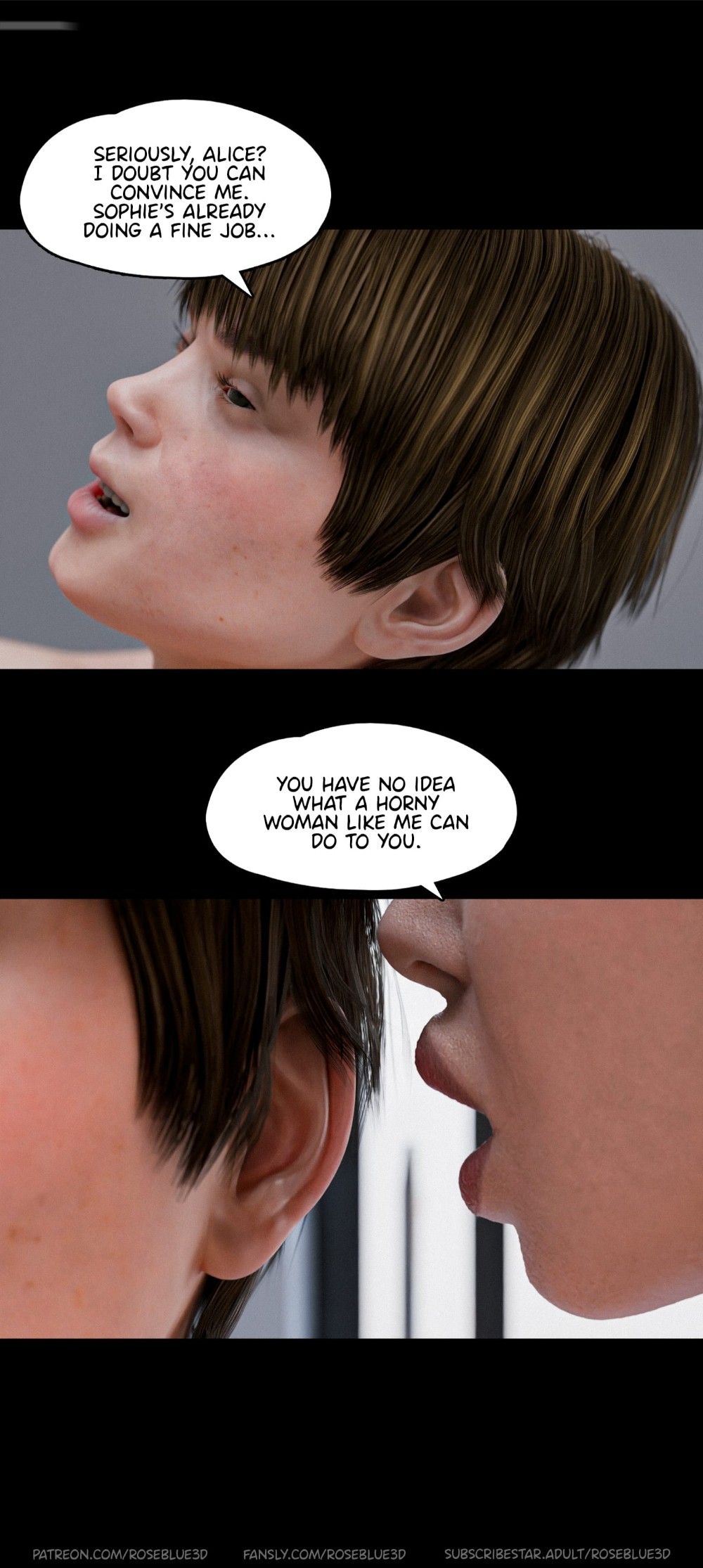 My Neighbor’s Widow [Rose Blue 3D] Chapter 45 - Page 14