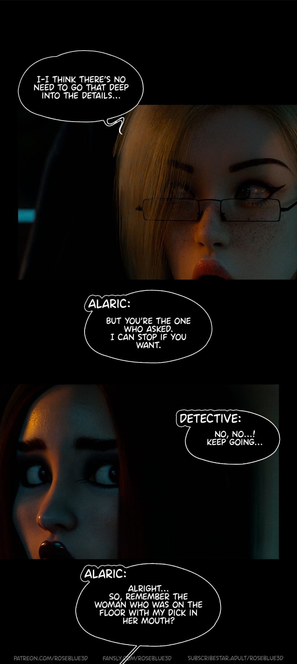 My Neighbor’s Widow [Rose Blue 3D] Chapter 45 - Page 29