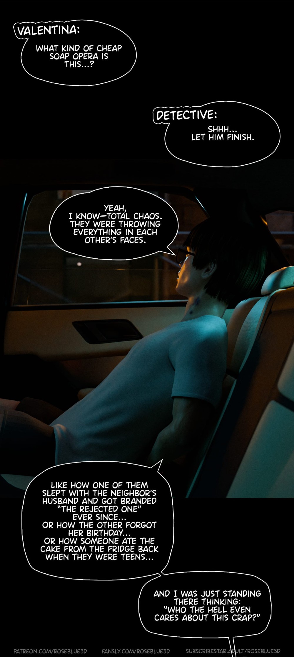My Neighbor’s Widow [Rose Blue 3D] Chapter 45 - Page 33