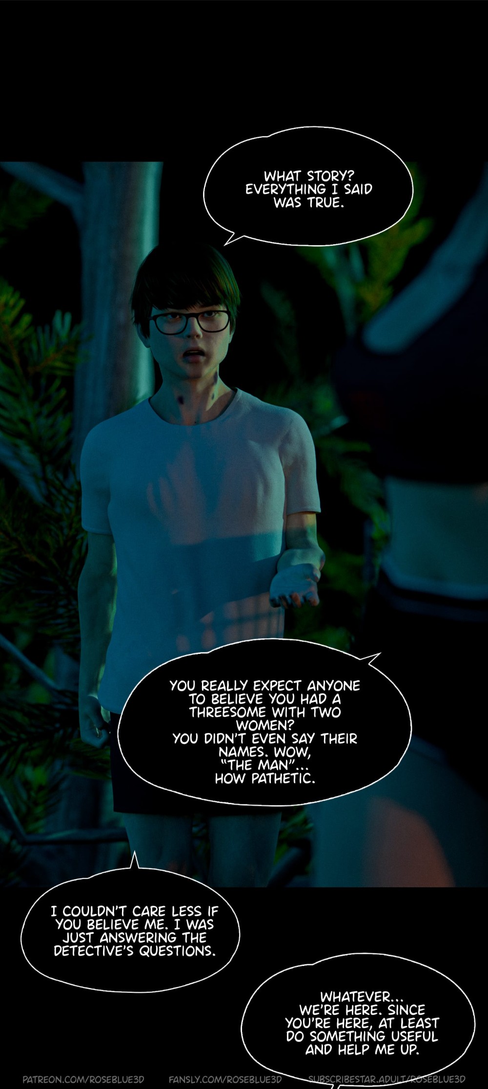 My Neighbor’s Widow [Rose Blue 3D] Chapter 45 - Page 101