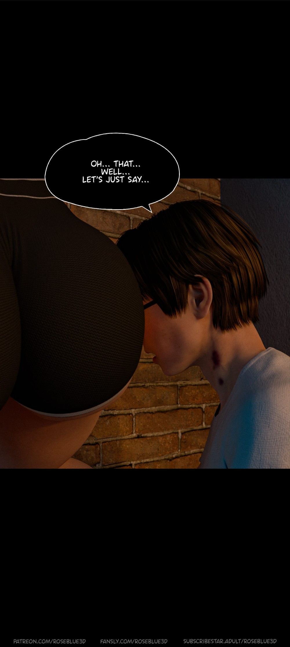 My Neighbor’s Widow [Rose Blue 3D] Chapter 45 - Page 105