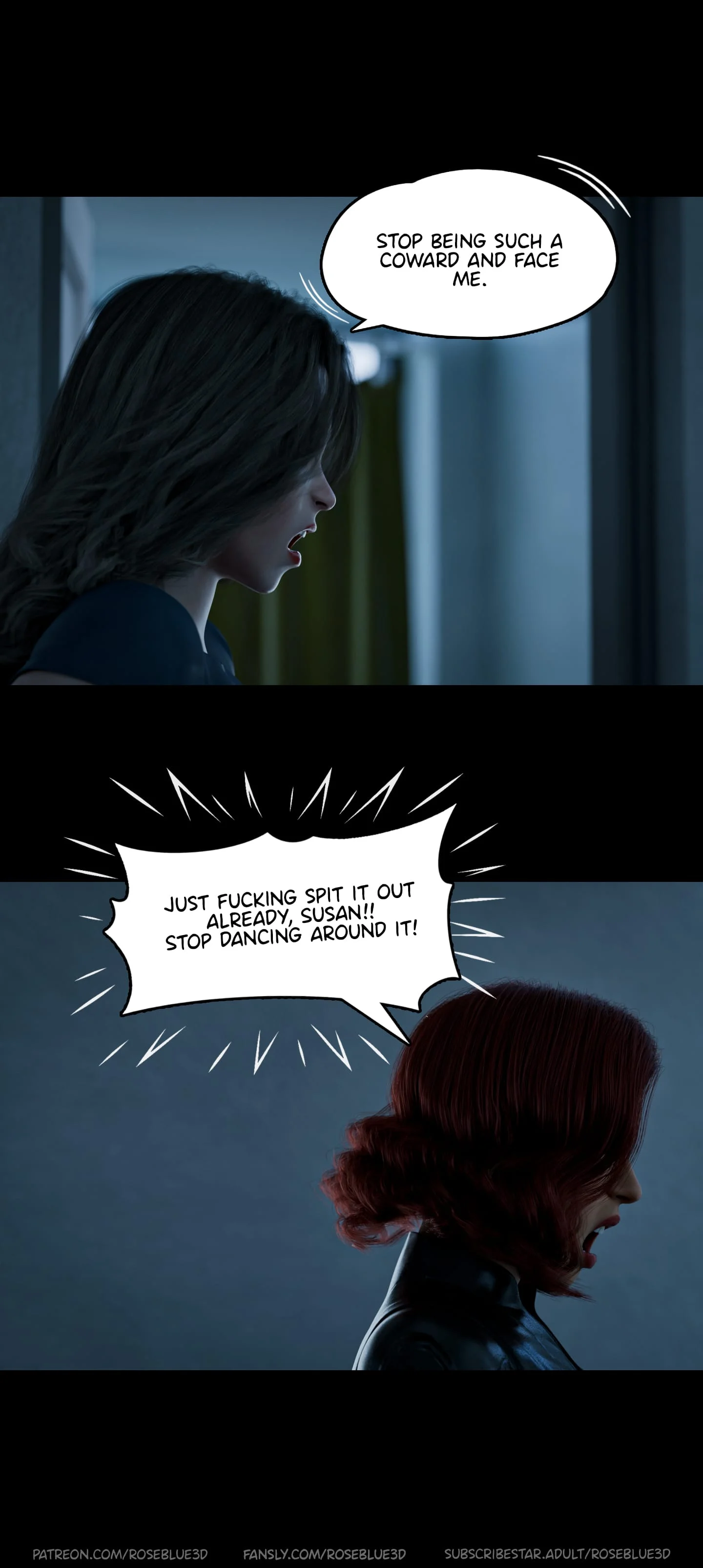 My Neighbor’s Widow [Rose Blue 3D] Chapter 46 - Page 11