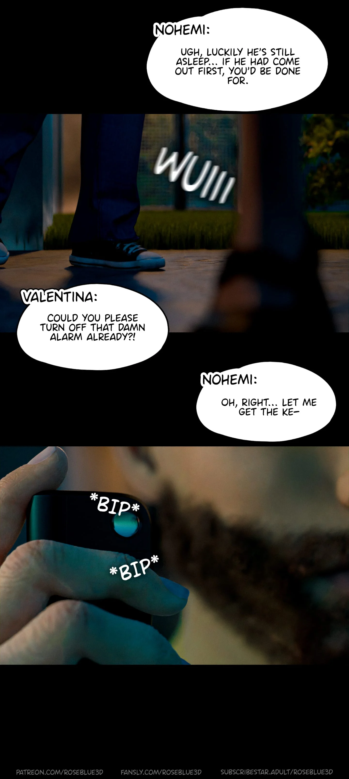 My Neighbor’s Widow [Rose Blue 3D] Chapter 46 - Page 126