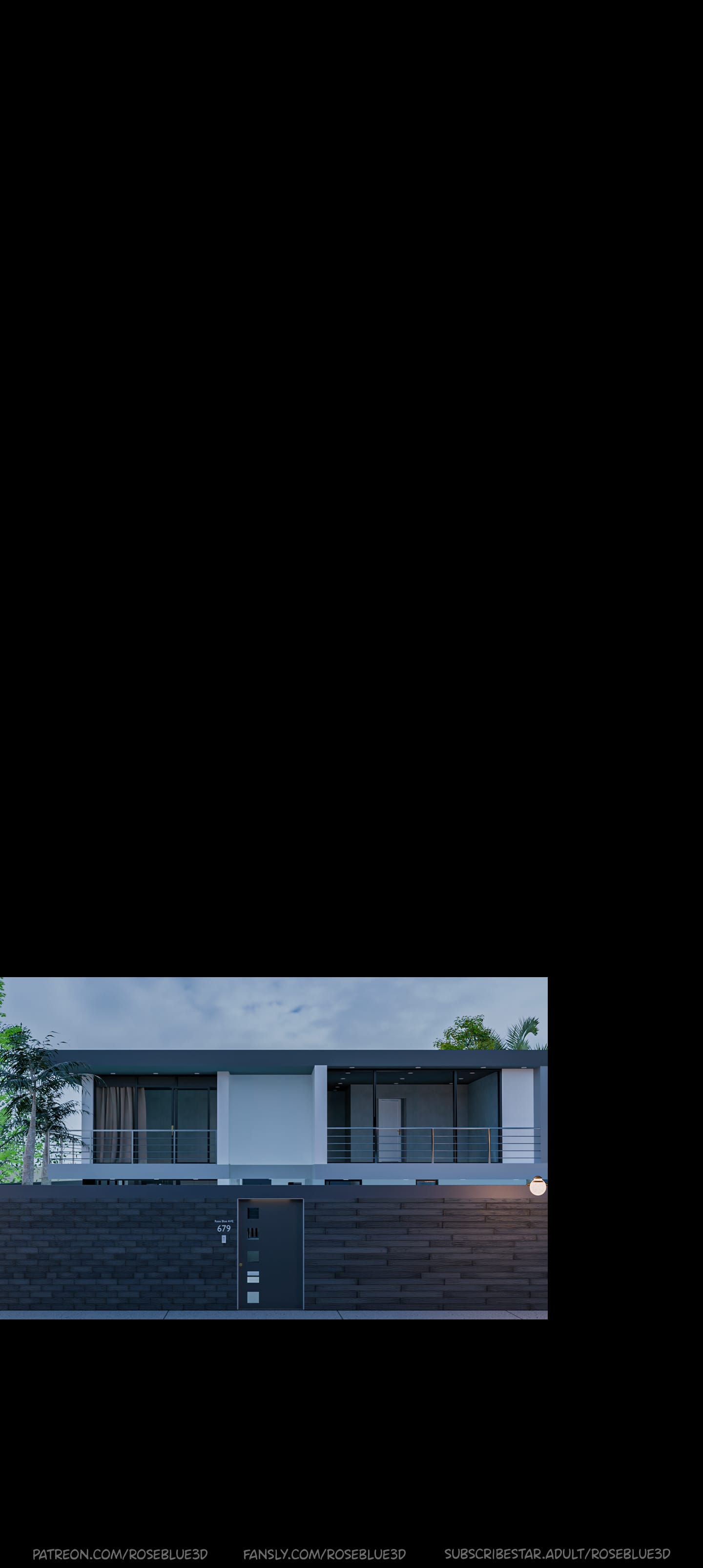 My Neighbor’s Widow [Rose Blue 3D] Chapter 46 - Page 3