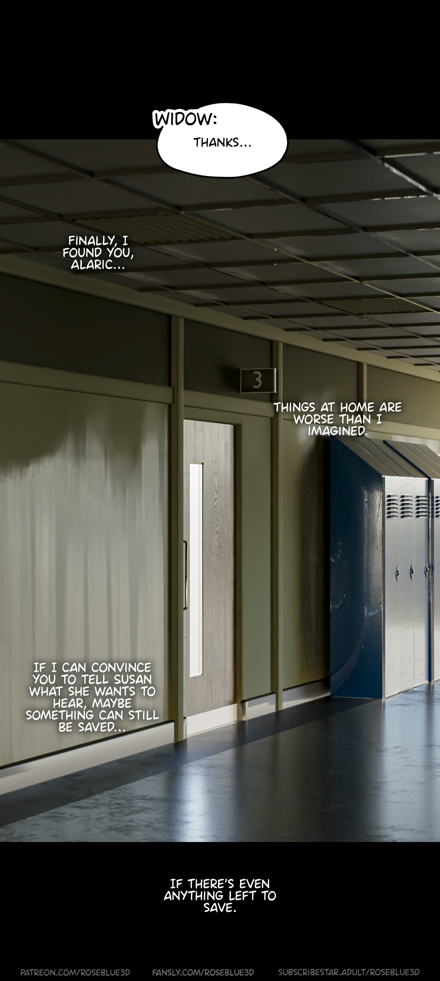 My Neighbor’s Widow [Rose Blue 3D] Chapter 47 - Page 10