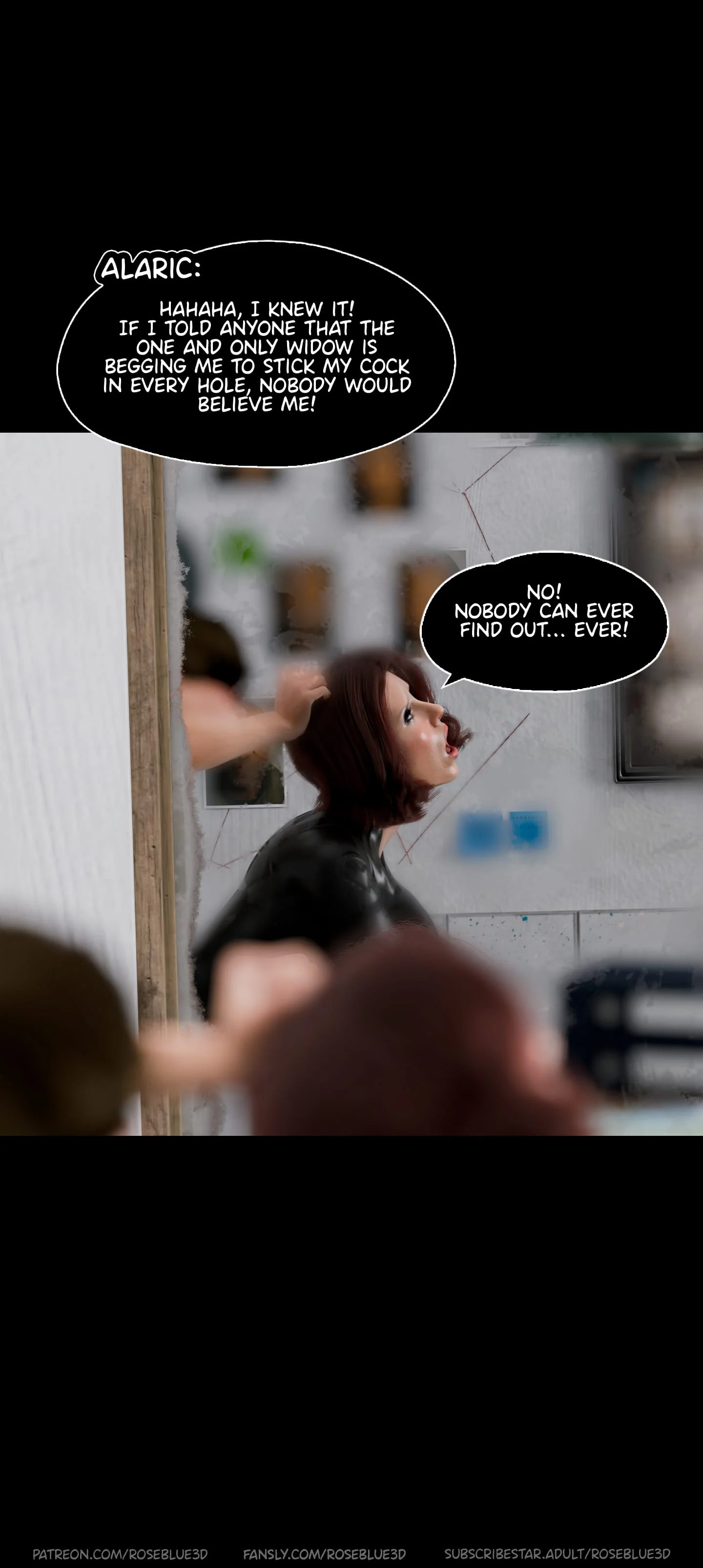 My Neighbor’s Widow [Rose Blue 3D] Chapter 47 - Page 106