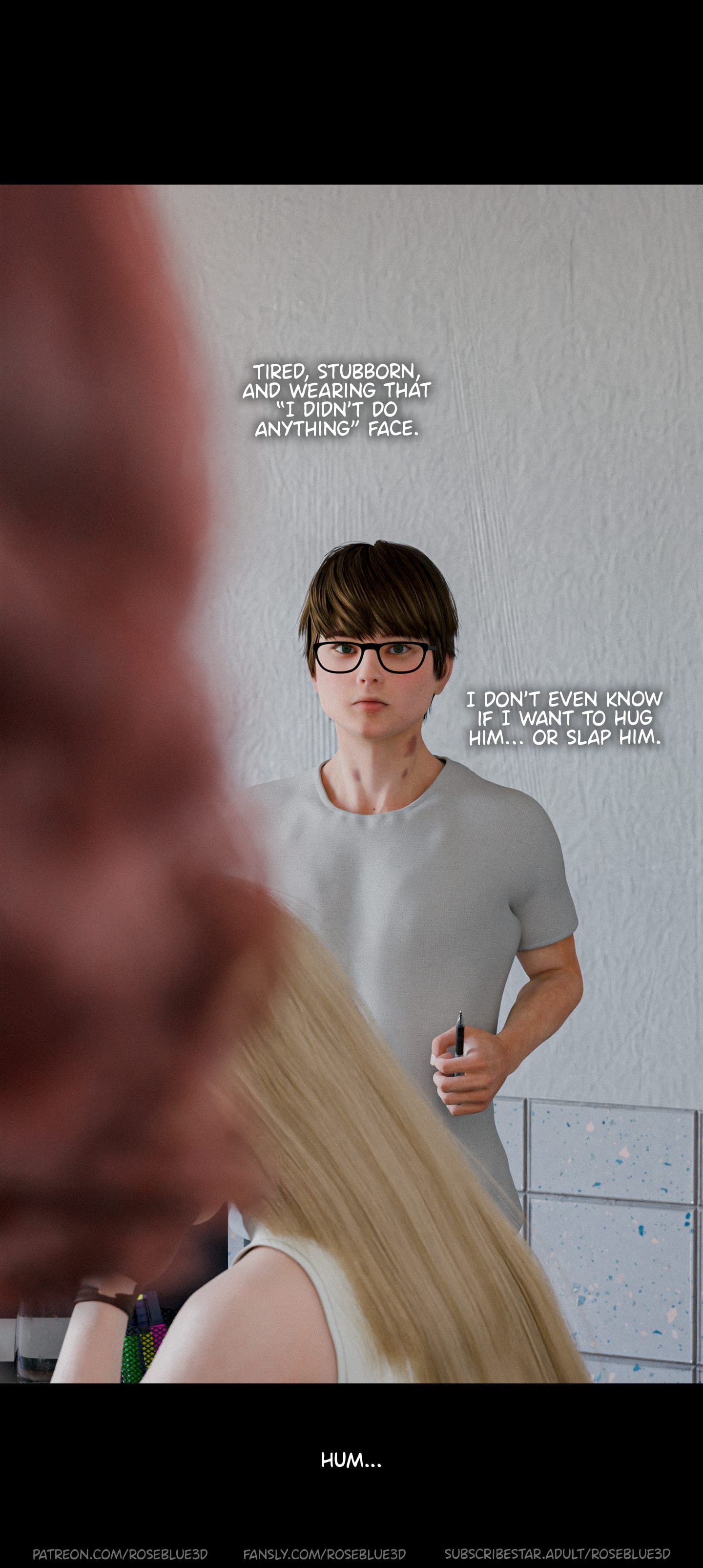 My Neighbor’s Widow [Rose Blue 3D] Chapter 47 - Page 12