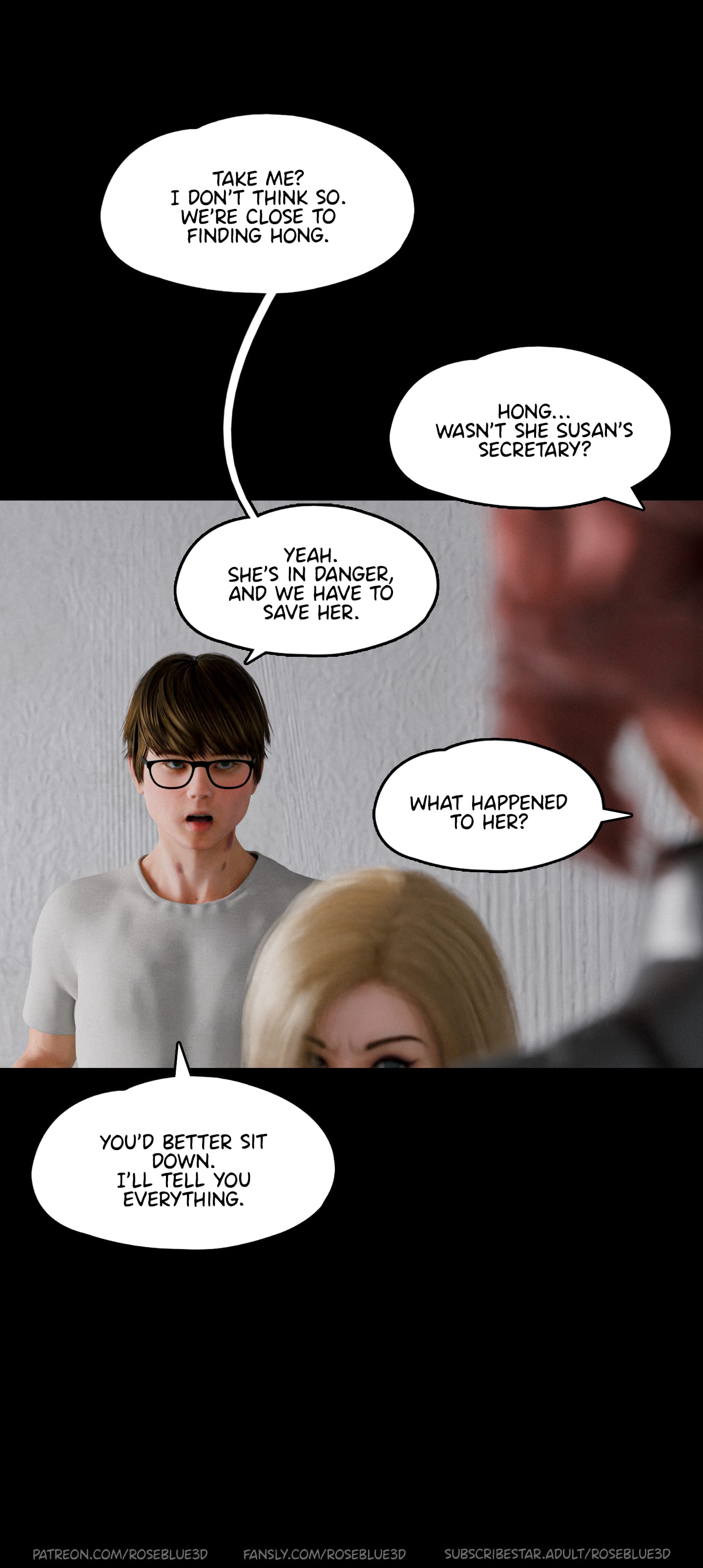 My Neighbor’s Widow [Rose Blue 3D] Chapter 47 - Page 14