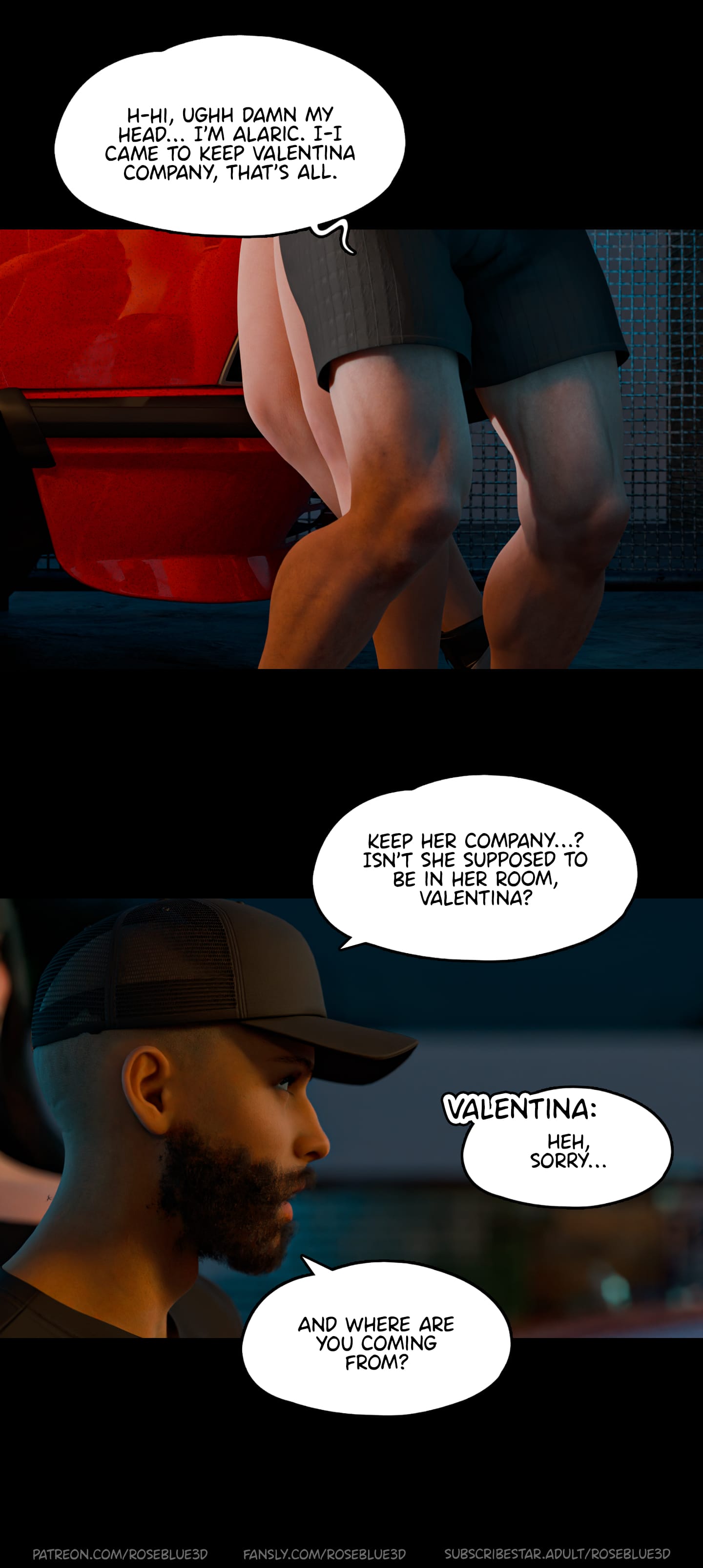 My Neighbor’s Widow [Rose Blue 3D] Chapter 47 - Page 19