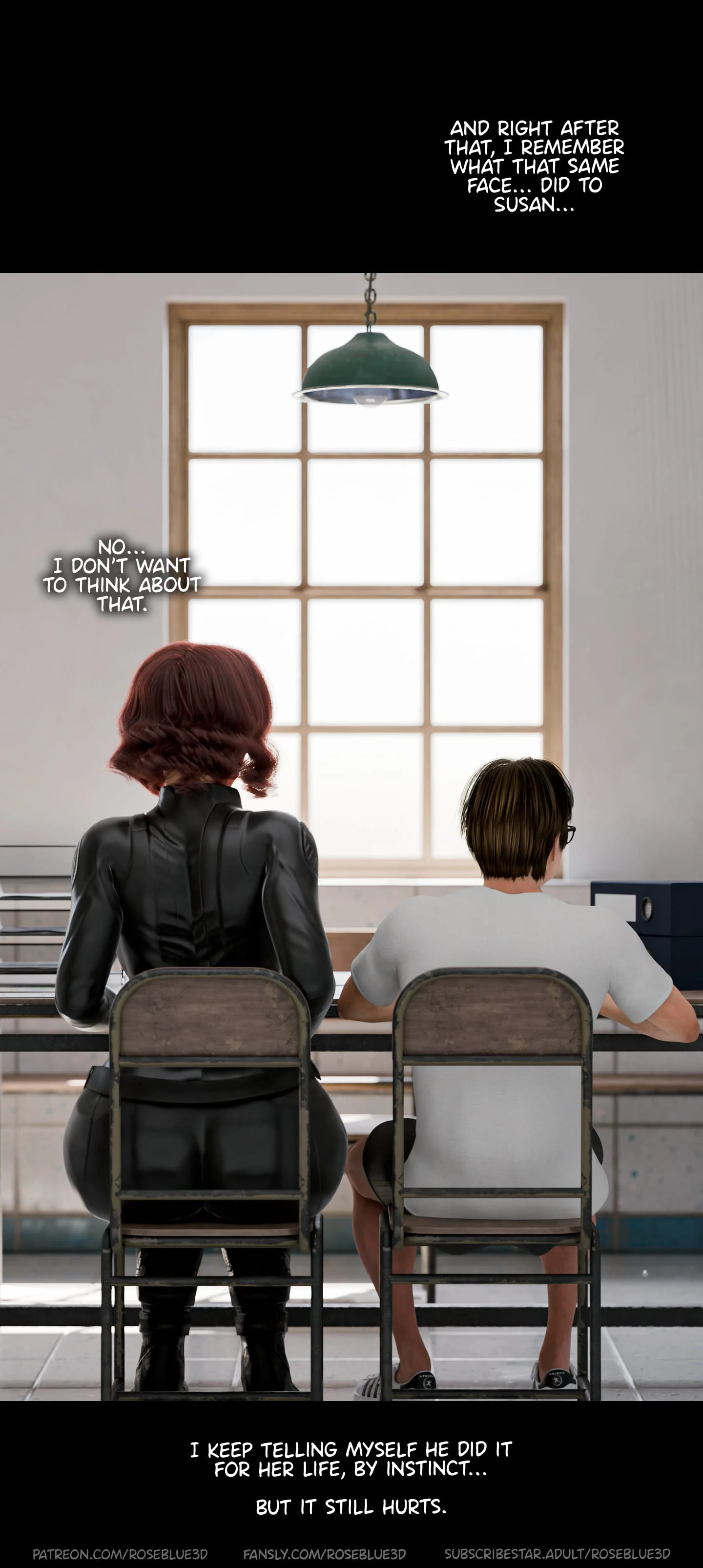 My Neighbor’s Widow [Rose Blue 3D] Chapter 47 - Page 33