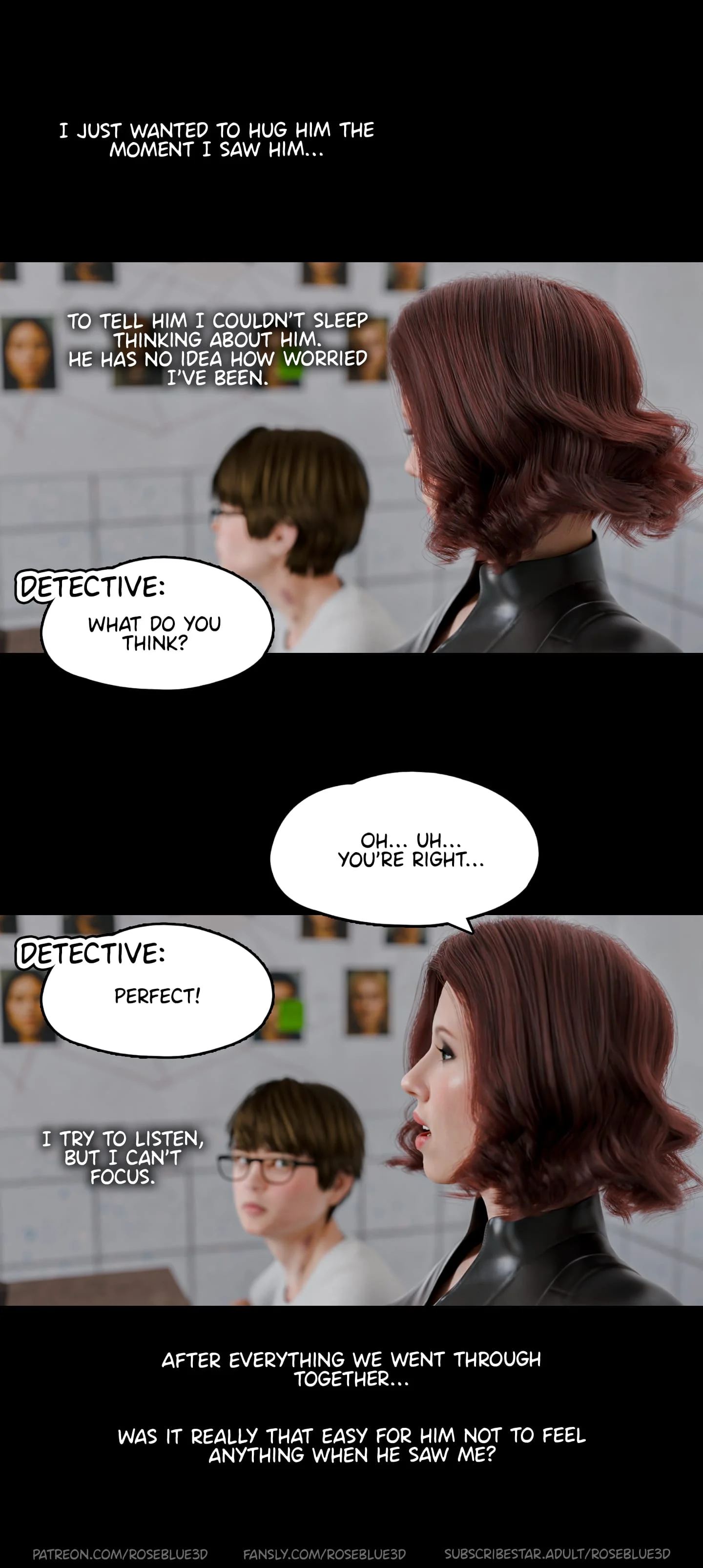 My Neighbor’s Widow [Rose Blue 3D] Chapter 47 - Page 34