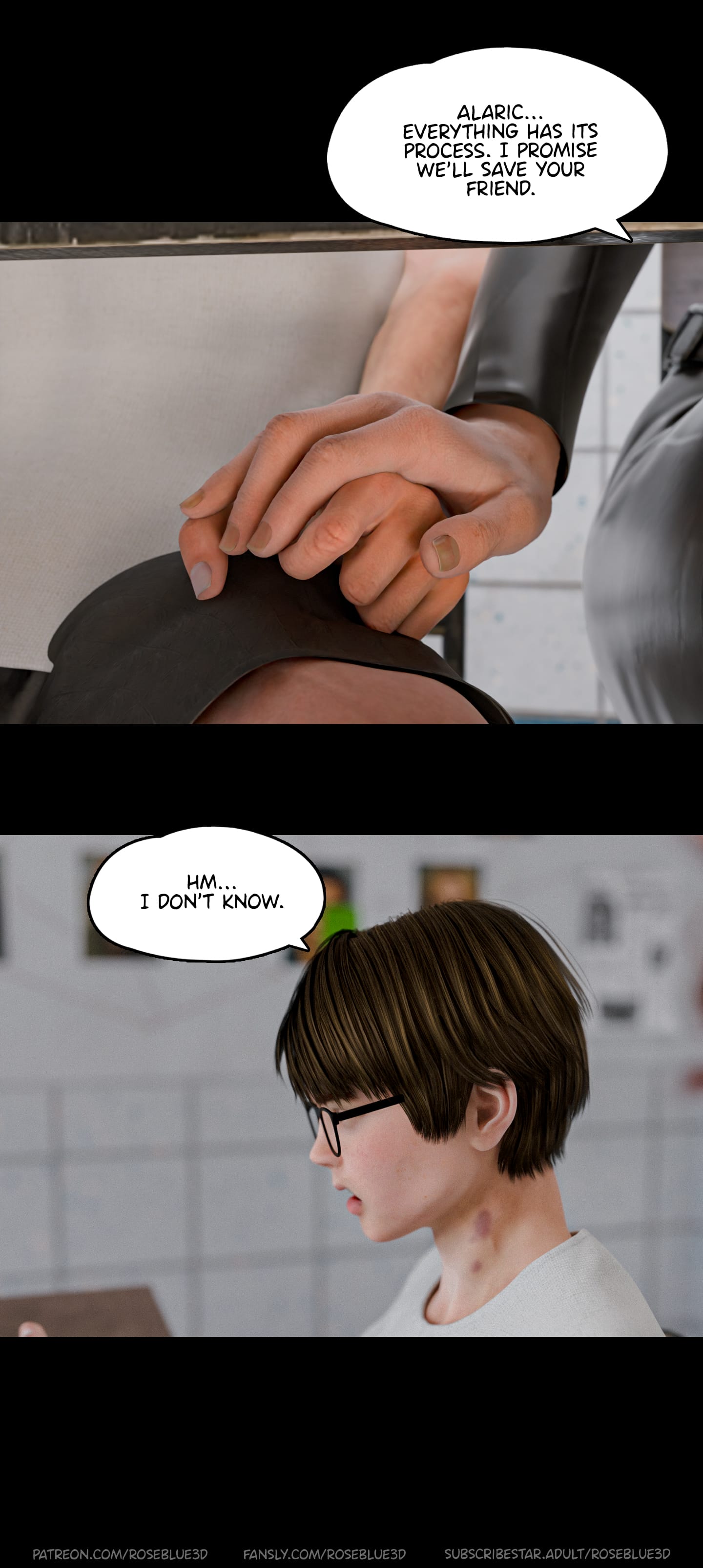 My Neighbor’s Widow [Rose Blue 3D] Chapter 47 - Page 36