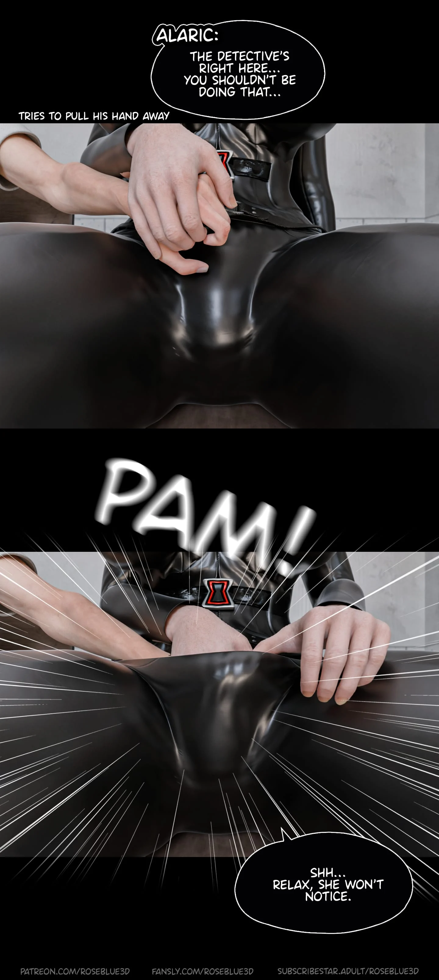 My Neighbor’s Widow [Rose Blue 3D] Chapter 47 - Page 40