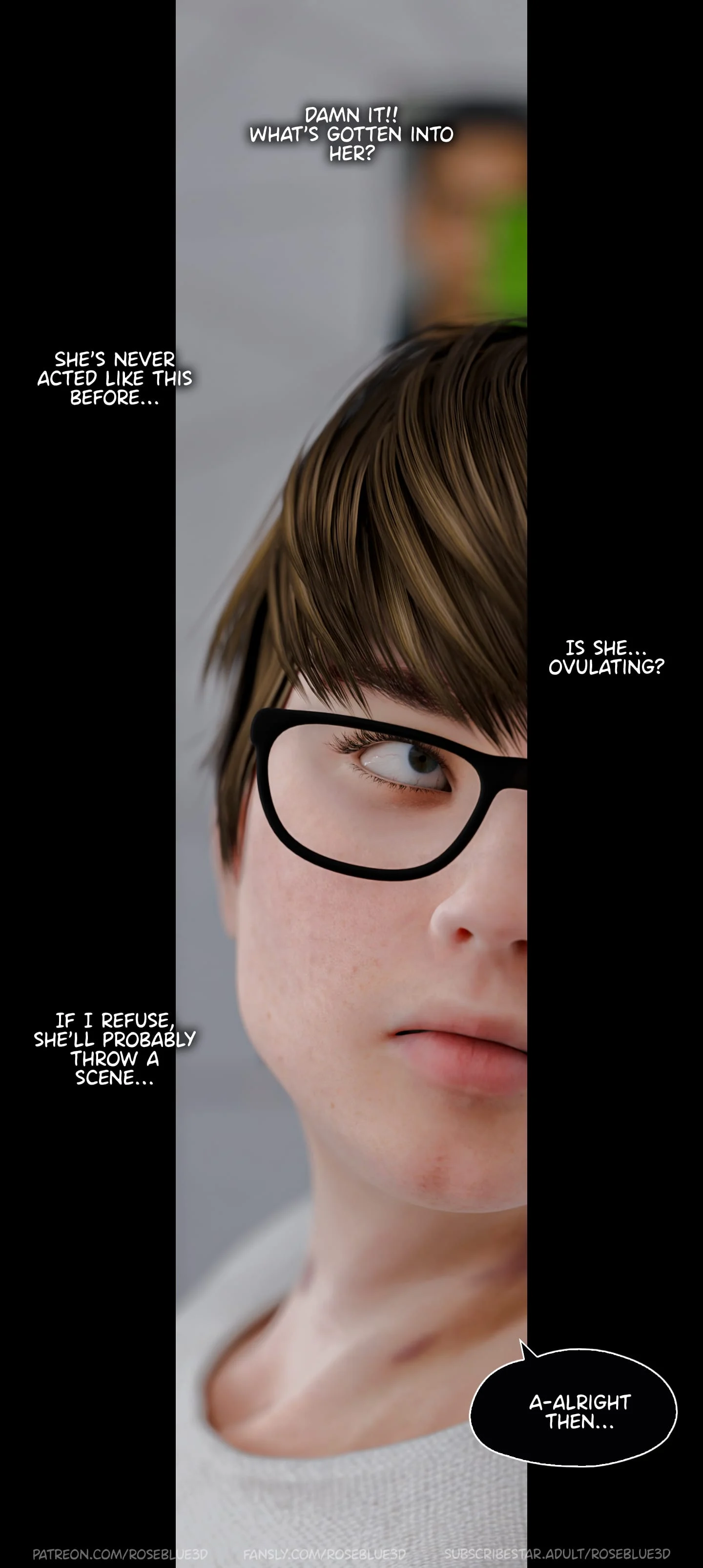 My Neighbor’s Widow [Rose Blue 3D] Chapter 47 - Page 47