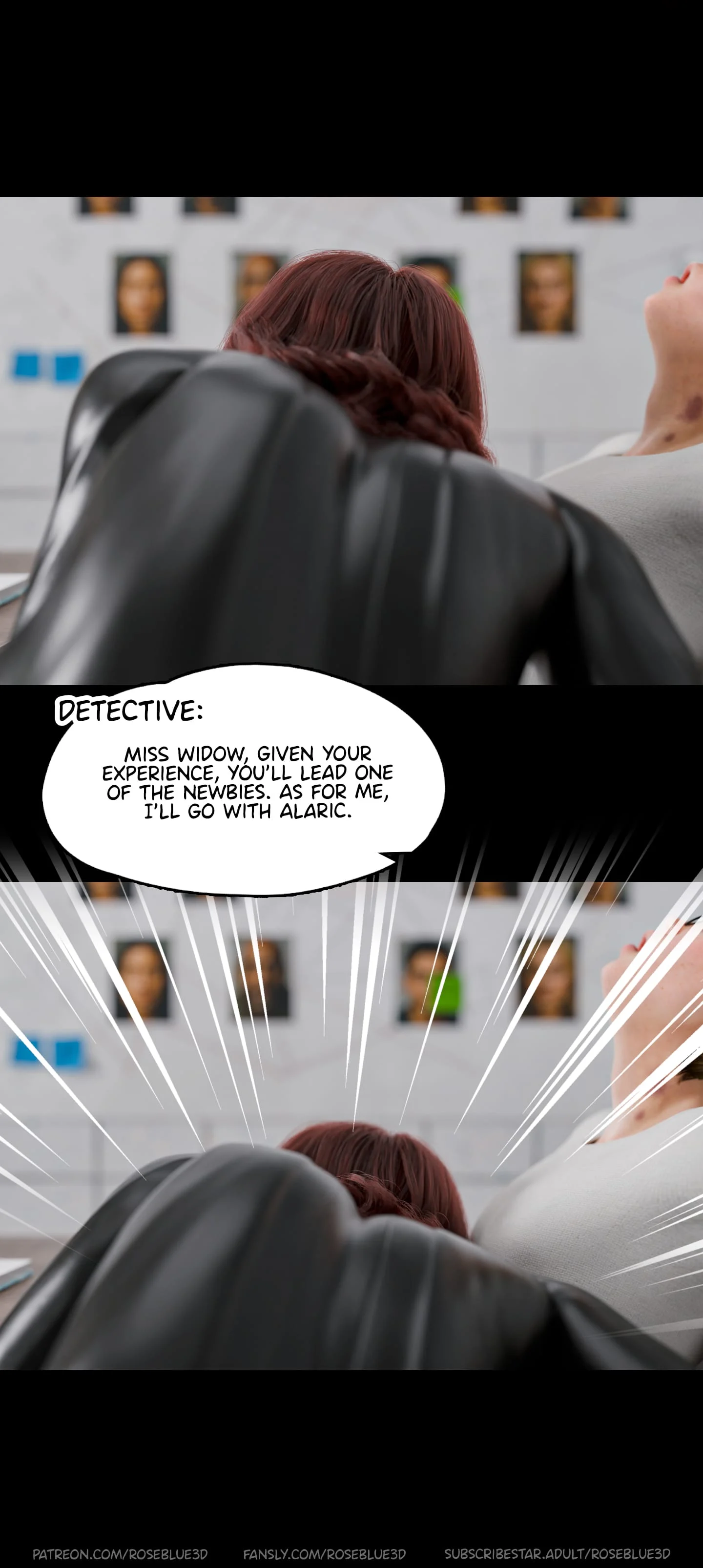 My Neighbor’s Widow [Rose Blue 3D] Chapter 47 - Page 69