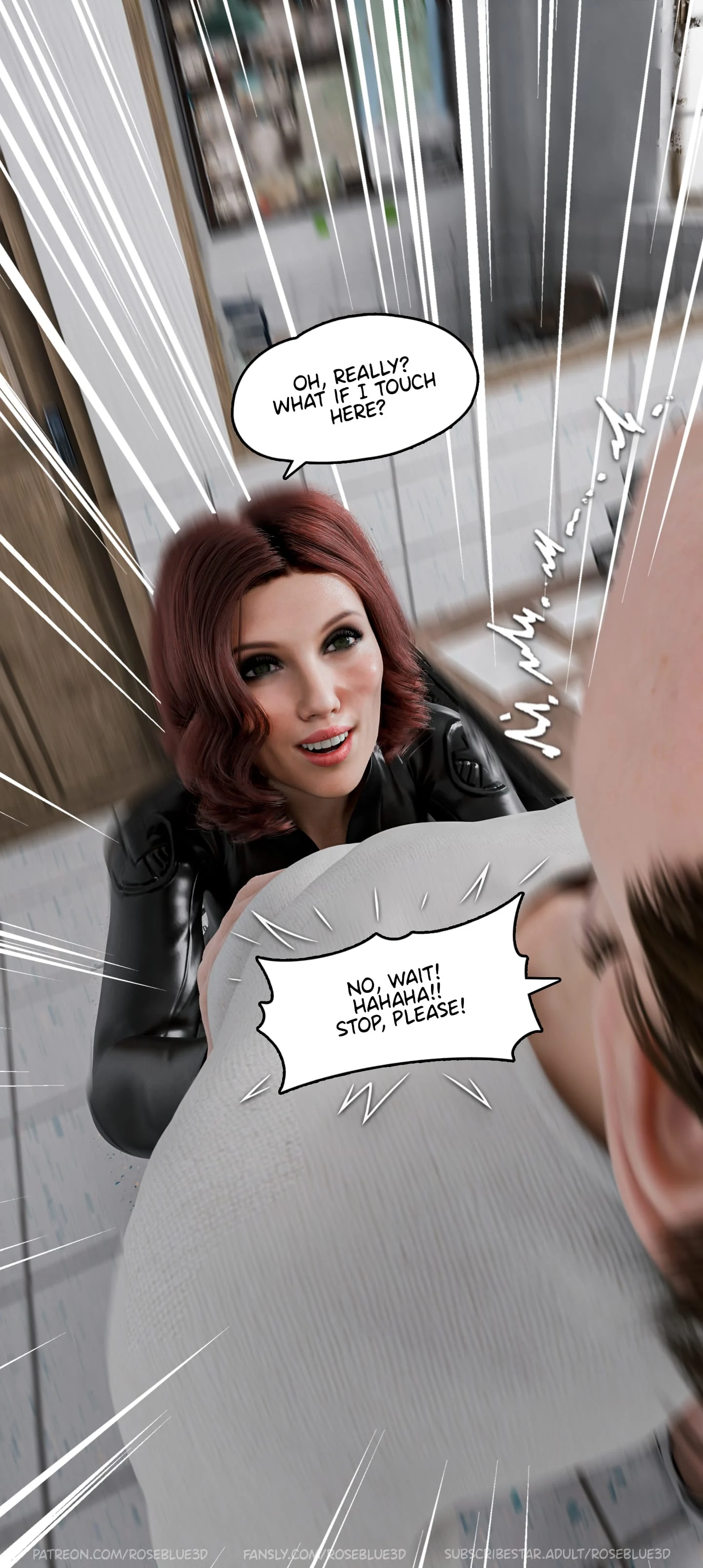 My Neighbor’s Widow [Rose Blue 3D] Chapter 47 - Page 86