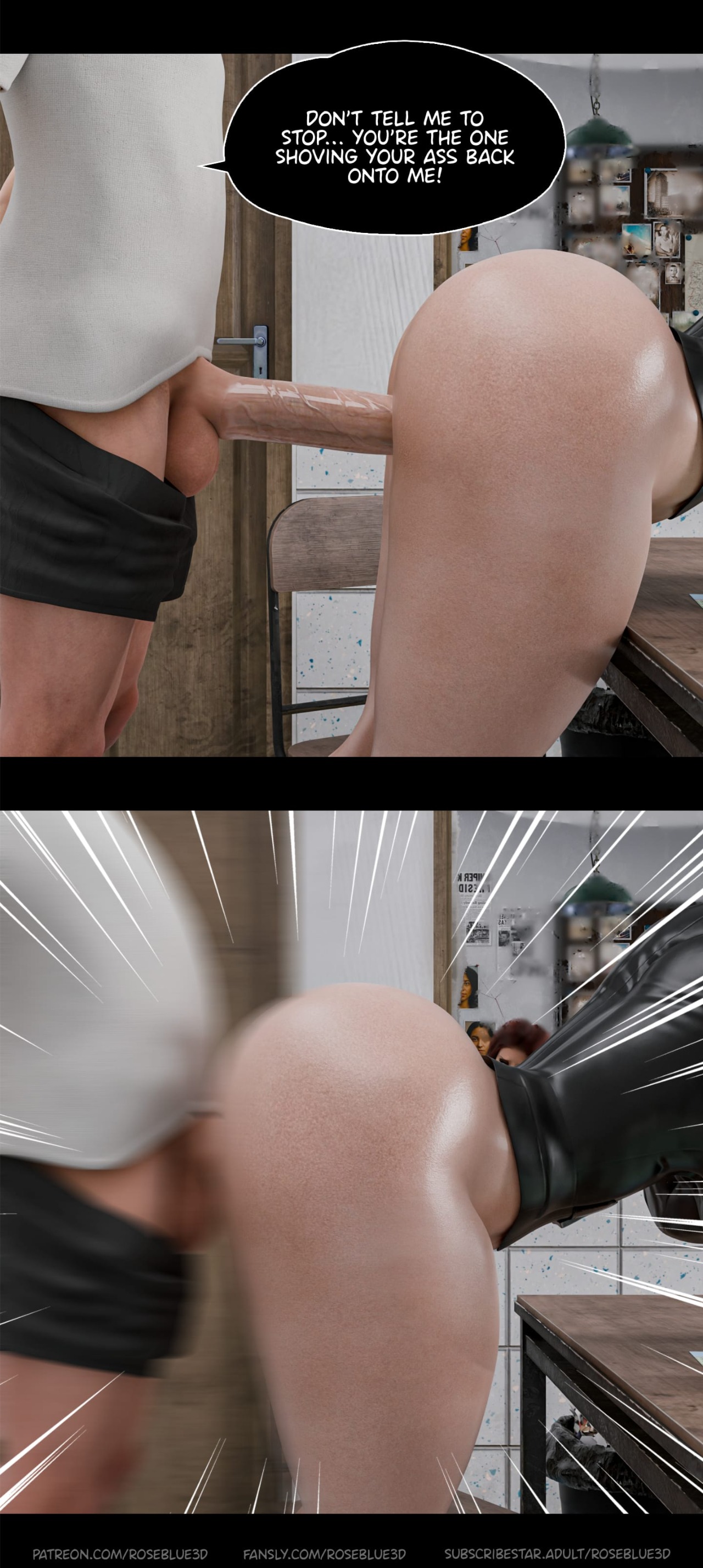 My Neighbor’s Widow [Rose Blue 3D] Chapter 48 - Page 8