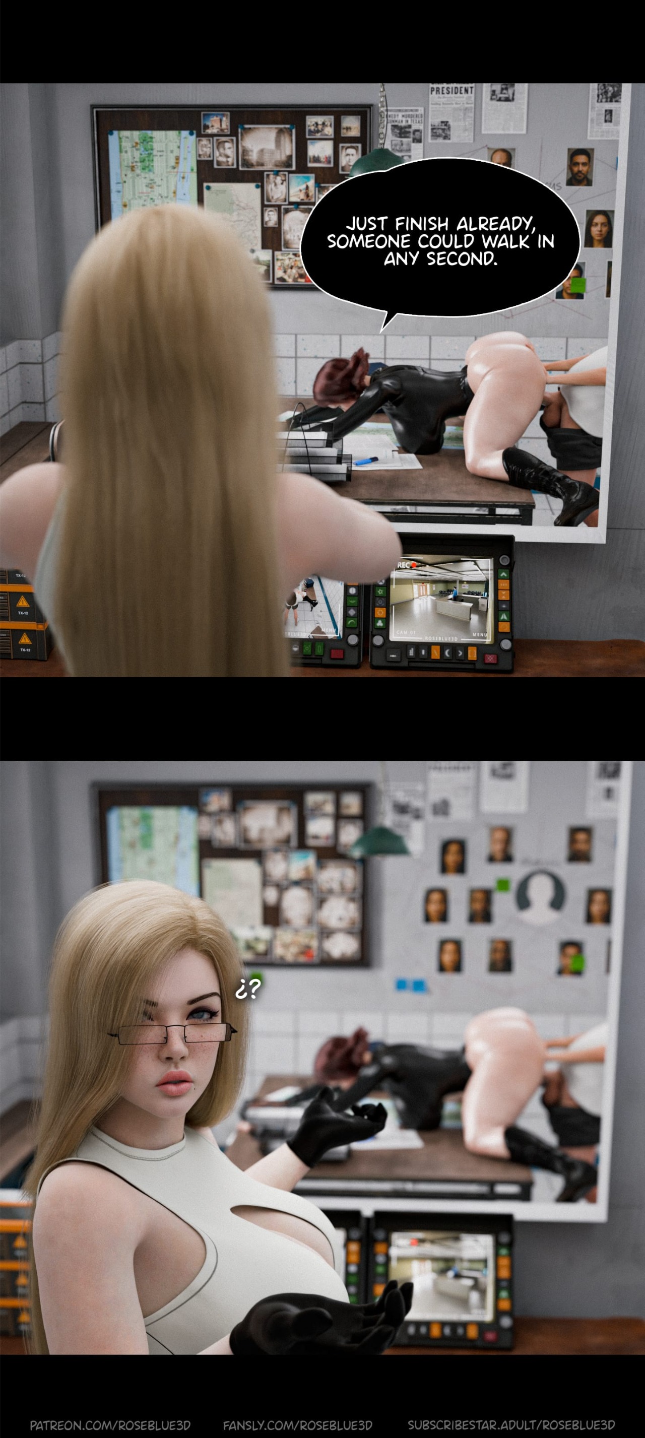 My Neighbor’s Widow [Rose Blue 3D] Chapter 48 - Page 22