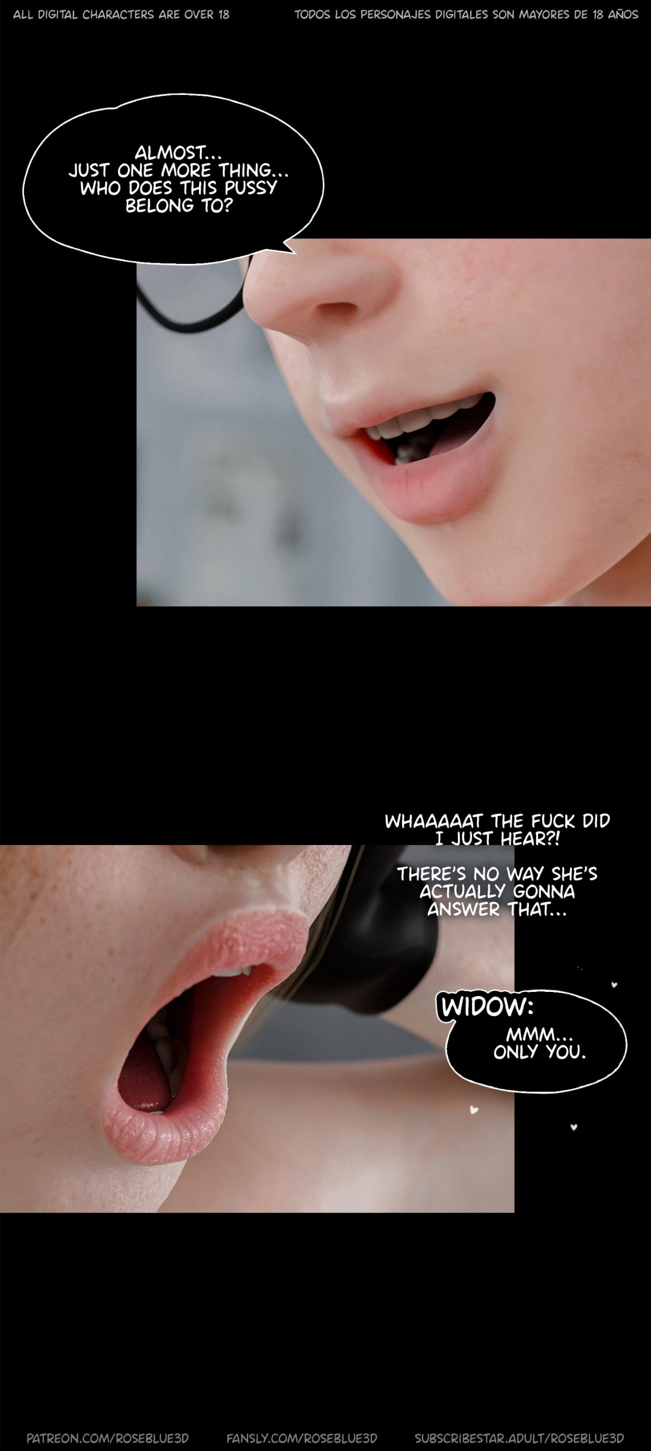 My Neighbor’s Widow [Rose Blue 3D] Chapter 48 - Page 34