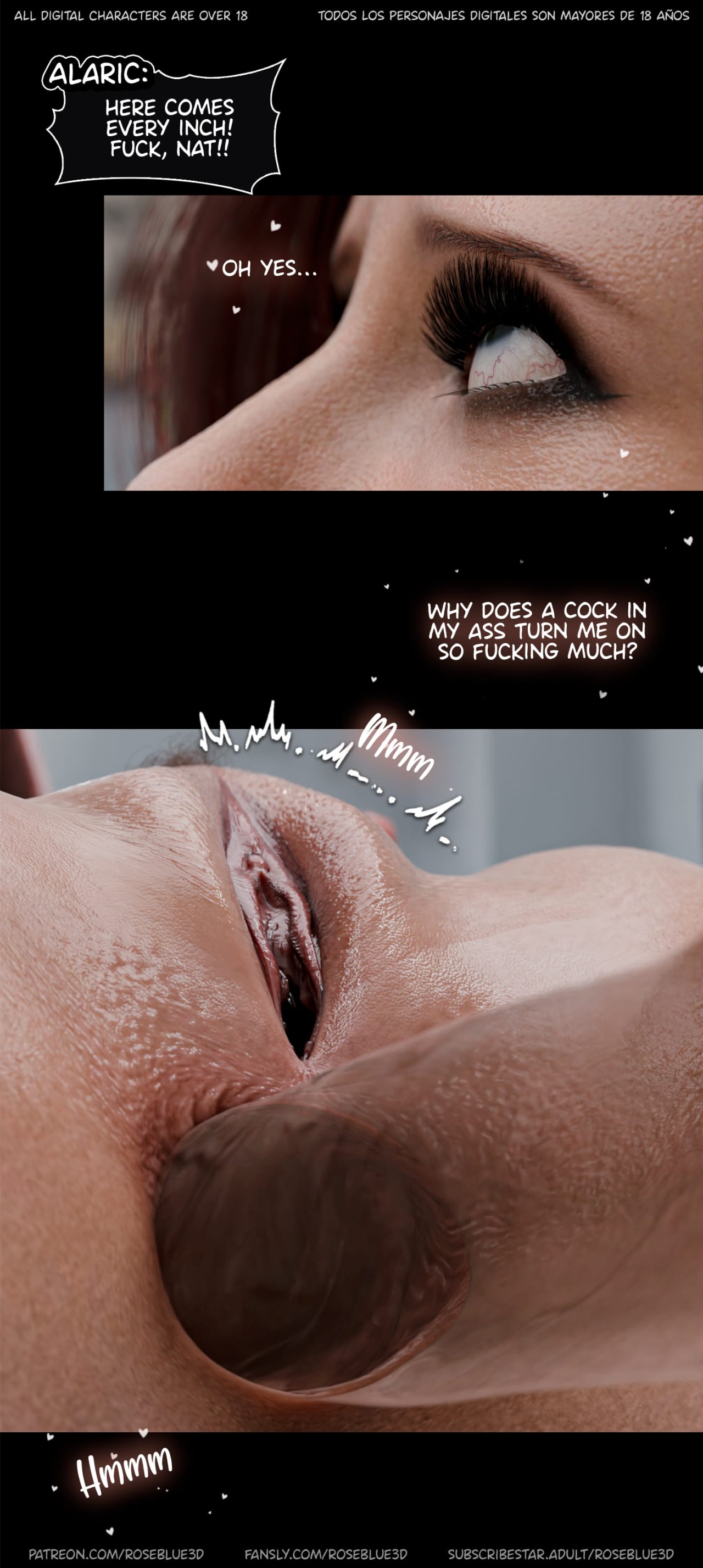 My Neighbor’s Widow [Rose Blue 3D] Chapter 48 - Page 53